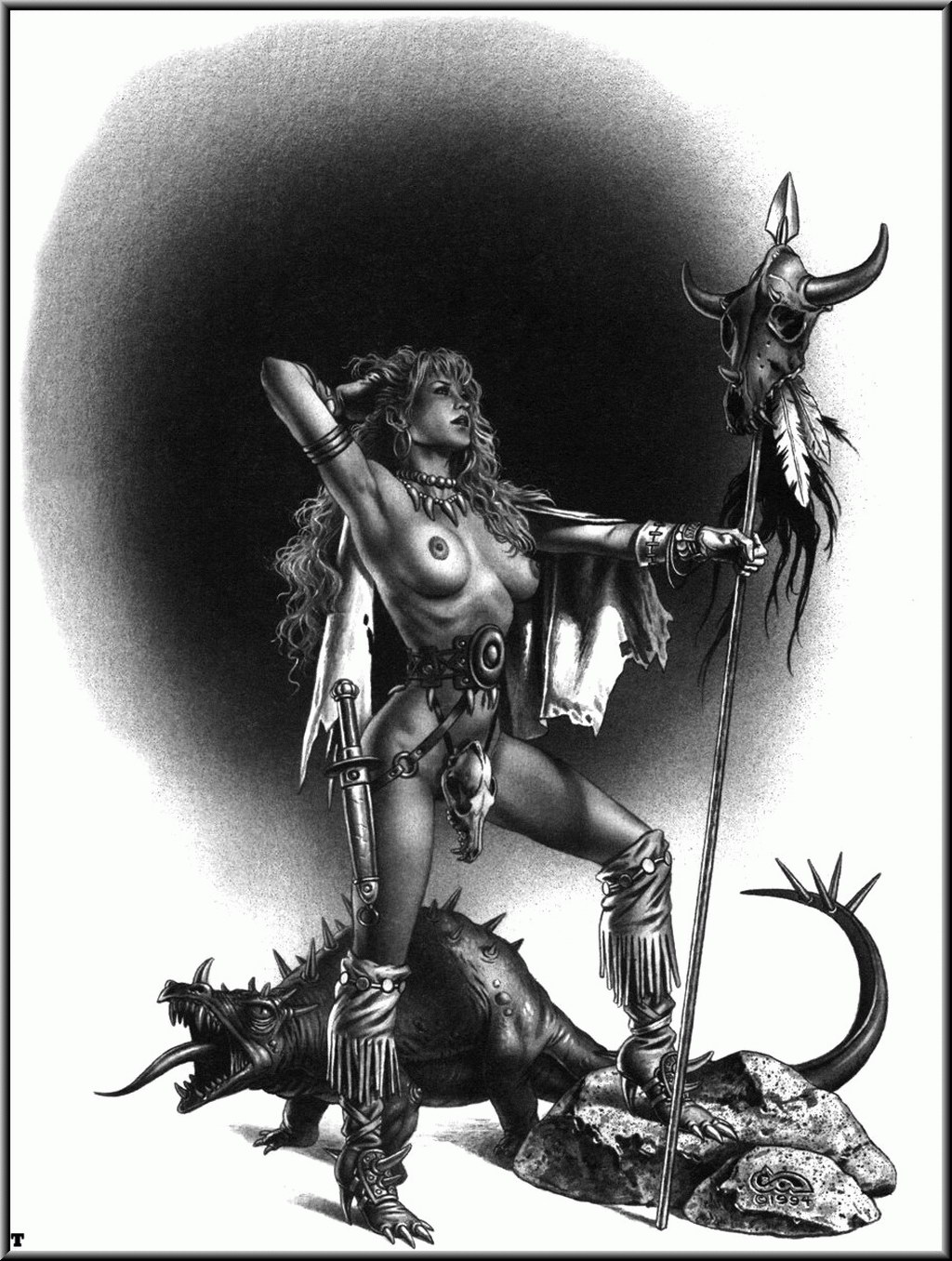 Read online Warrior Queens comic -  Issue #1 - 10