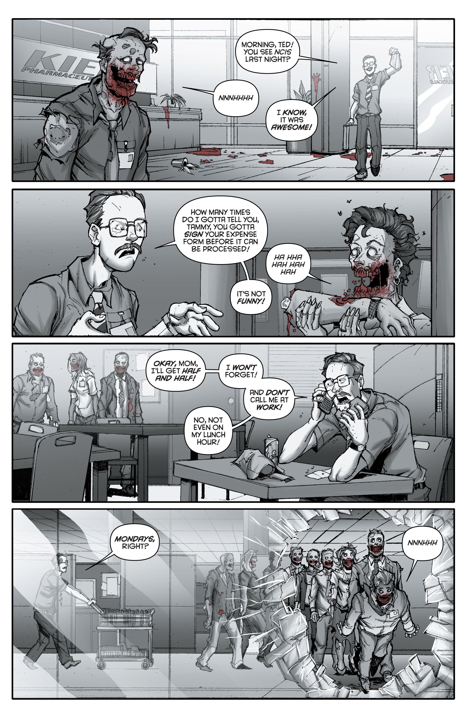 Read online The Mocking Dead comic -  Issue #5 - 3