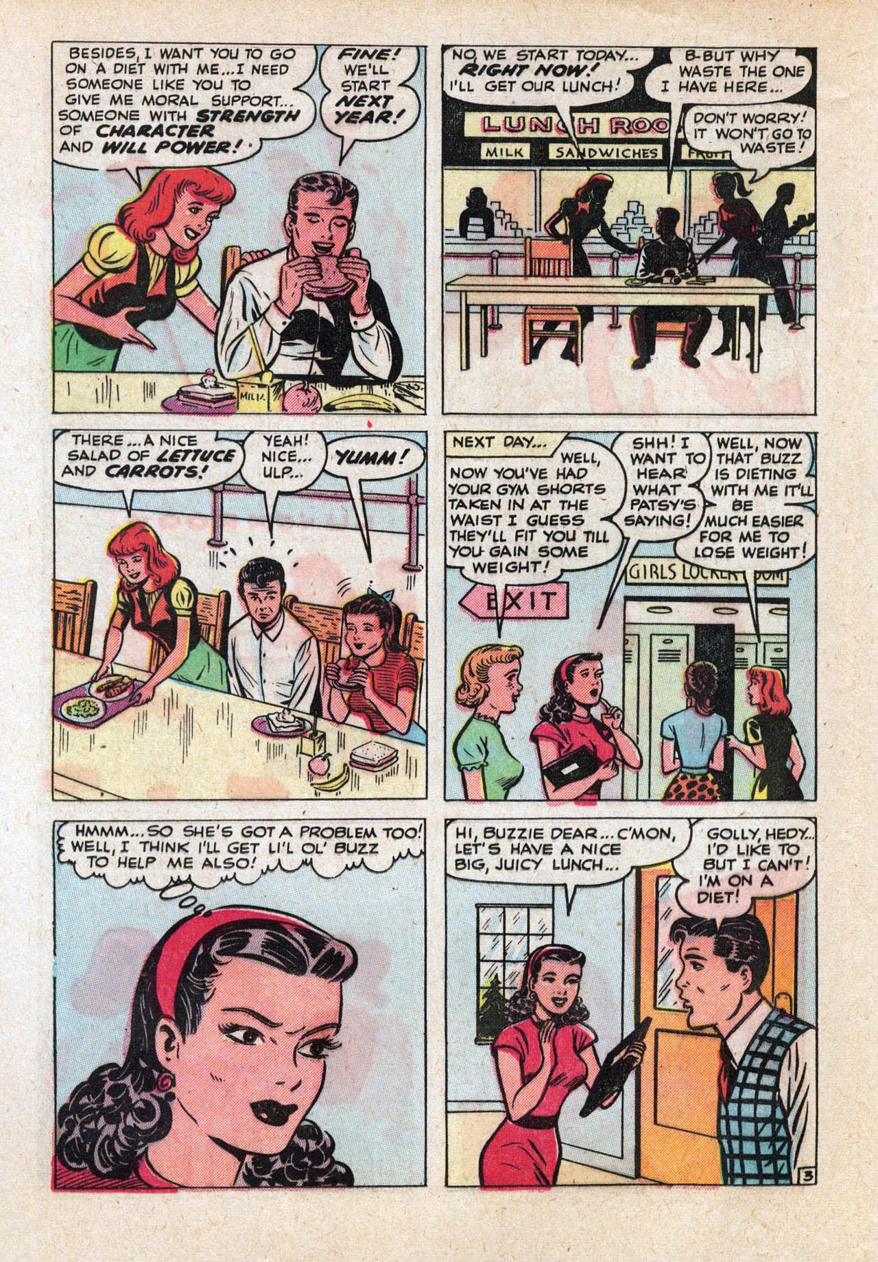 Read online Patsy and Hedy comic -  Issue #16 - 24