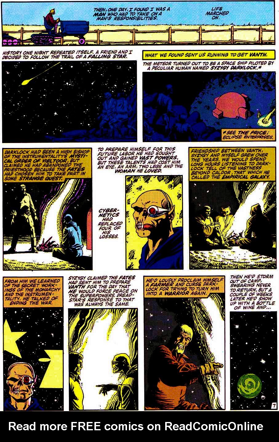 Read online Dreadstar comic -  Issue #1 - 9