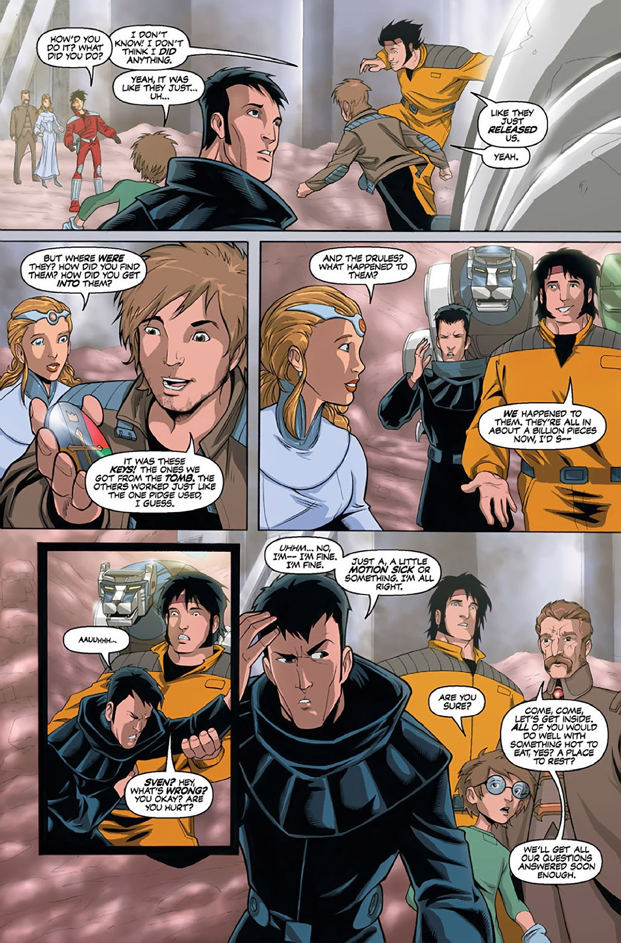 Read online Voltron: Defender of the Universe (Existed) comic -  Issue #3 - 20