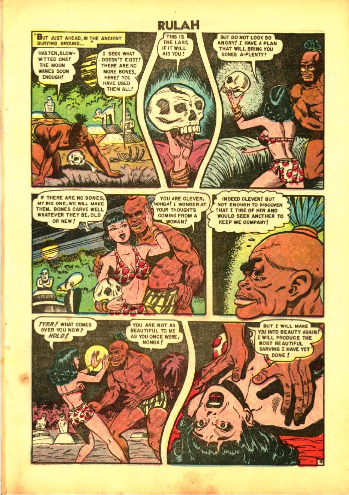 Read online Rulah - Jungle Goddess comic -  Issue #22 - 18