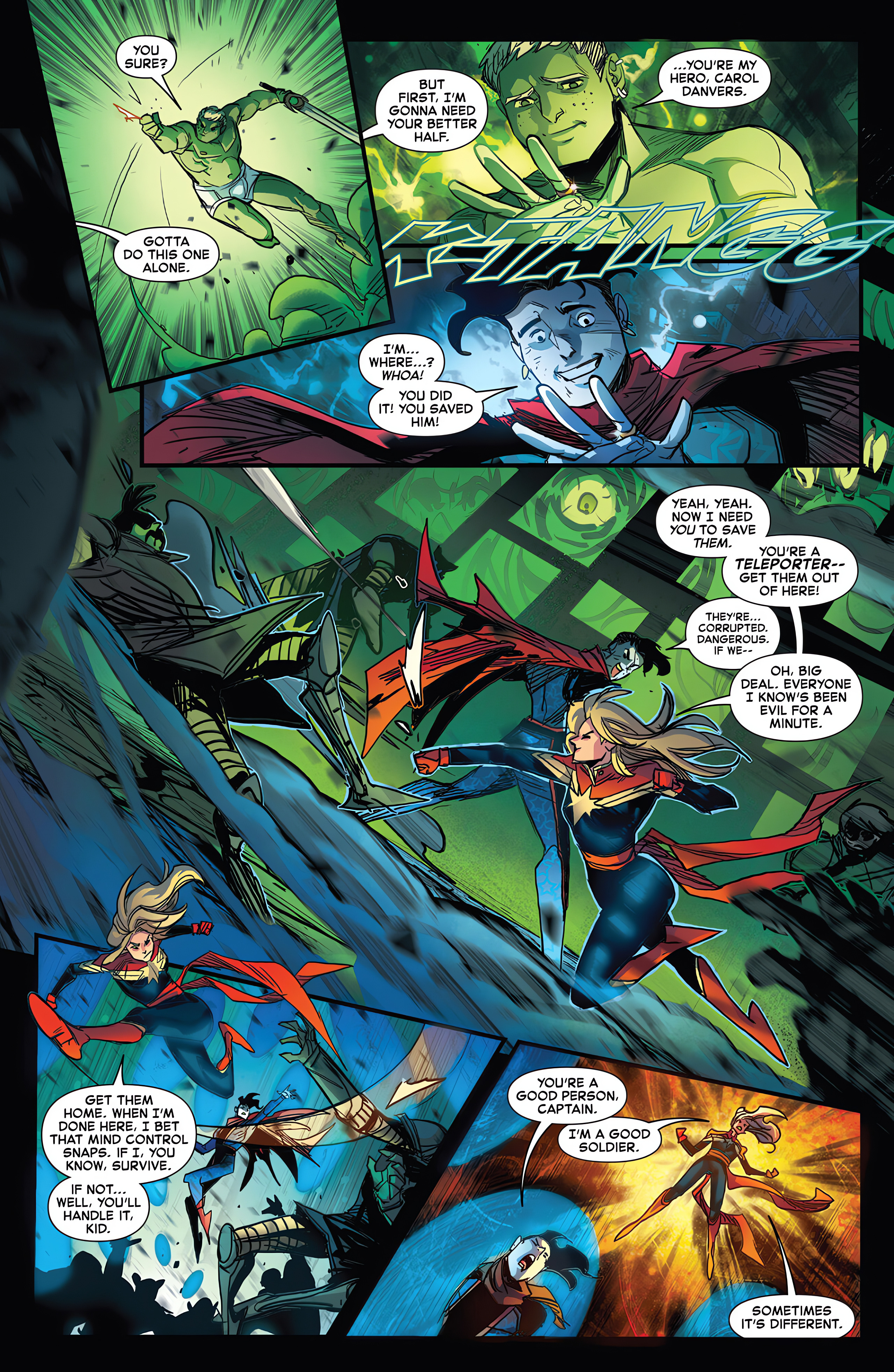 Read online Captain Marvel: Assault on Eden comic -  Issue #1 - 17