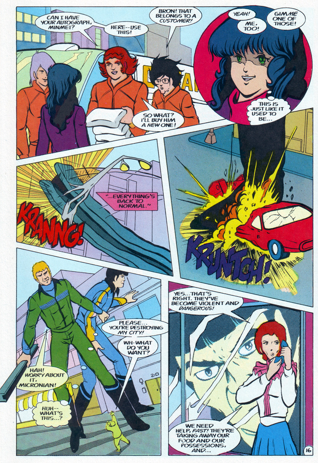 Read online Robotech The Macross Saga comic -  Issue #29 - 17