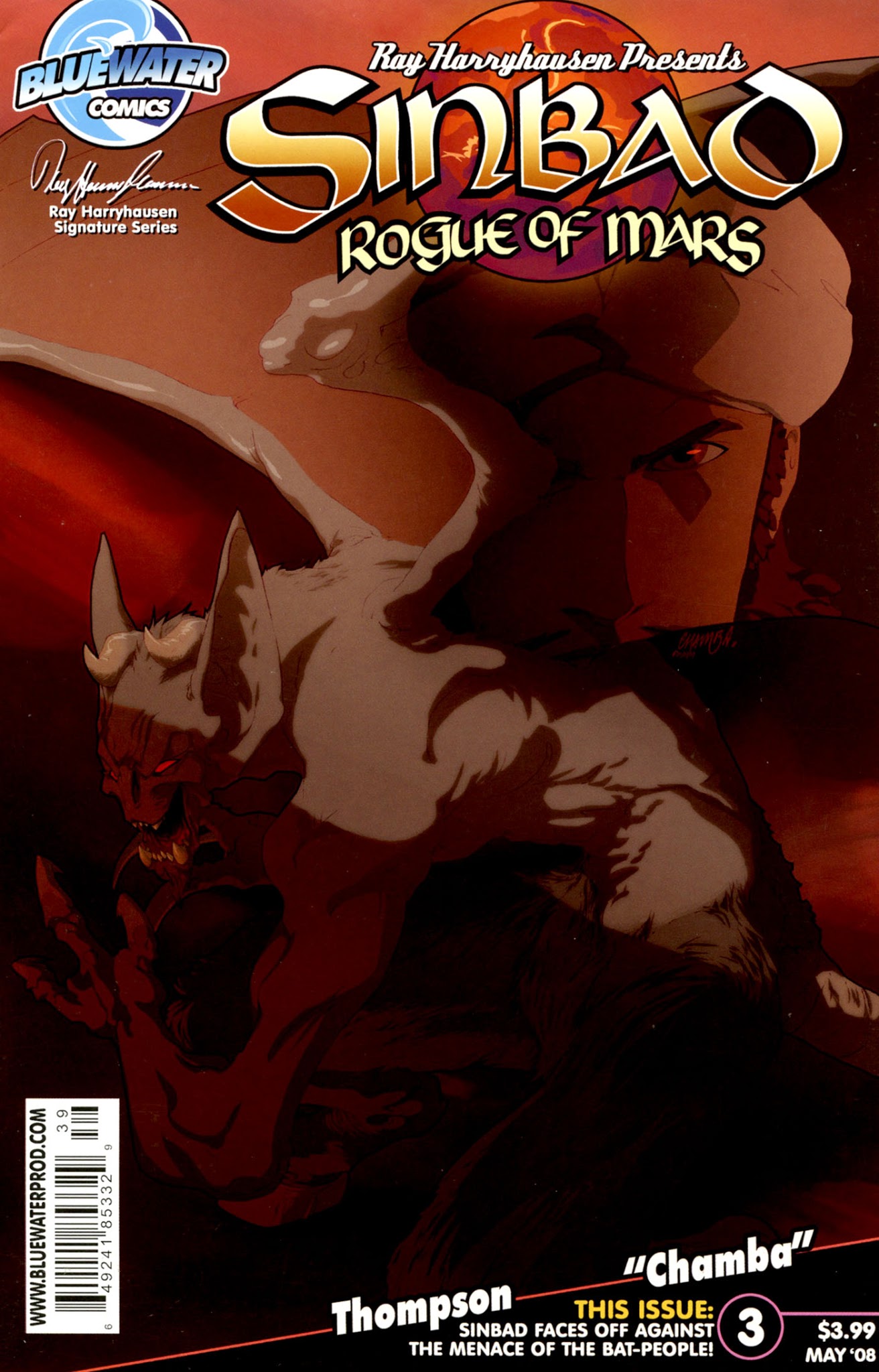 Read online Sinbad: Rogue of Mars comic -  Issue #3 - 1