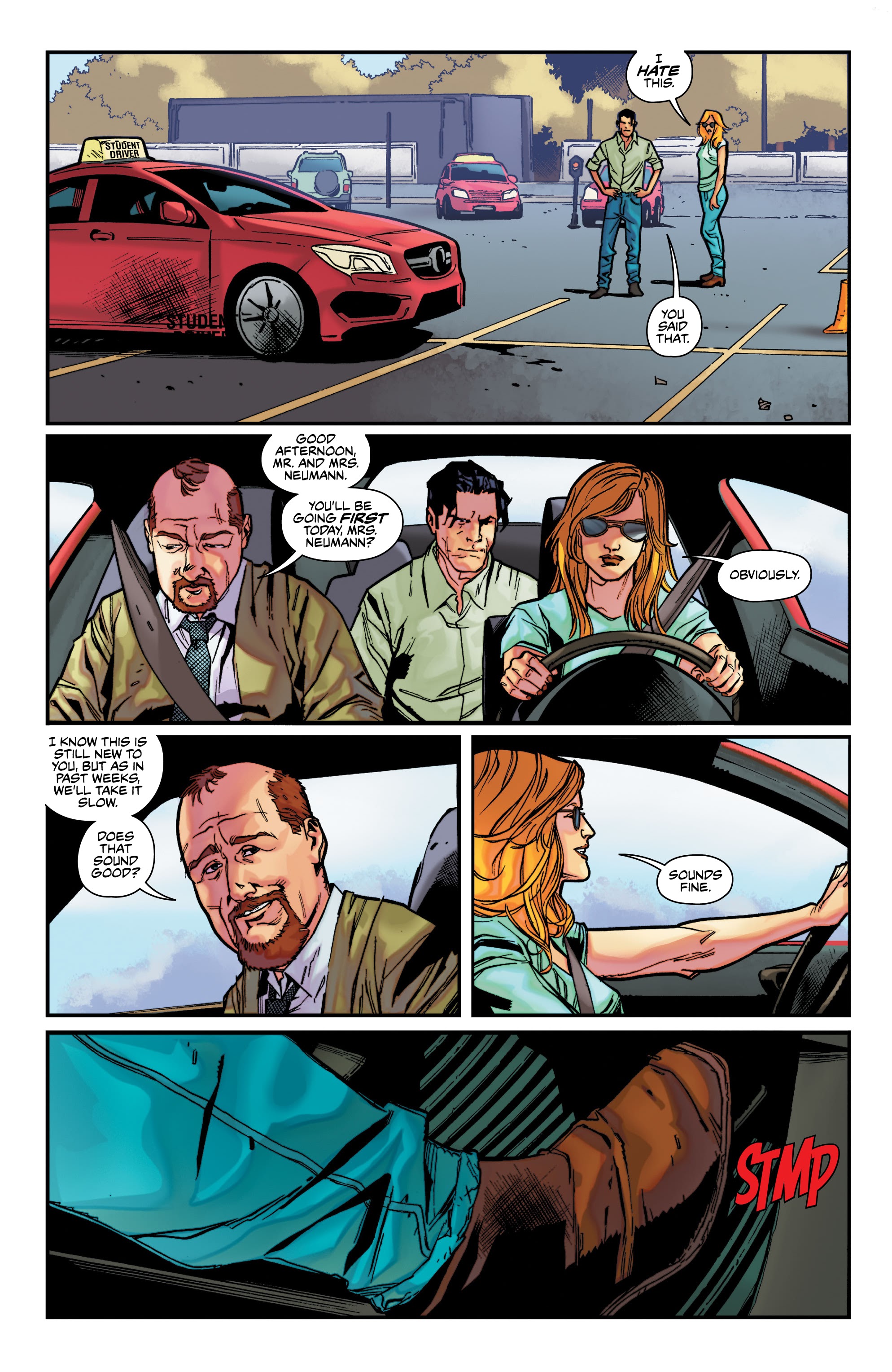 Read online Almost American comic -  Issue #4 - 4