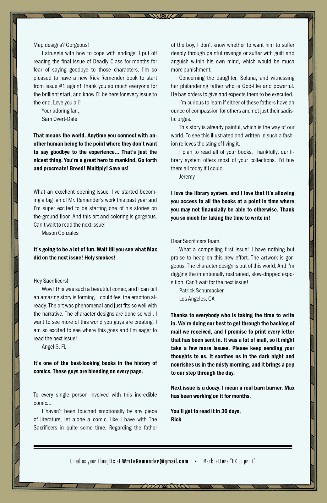 The Sacrificers issue 5 - Page 27