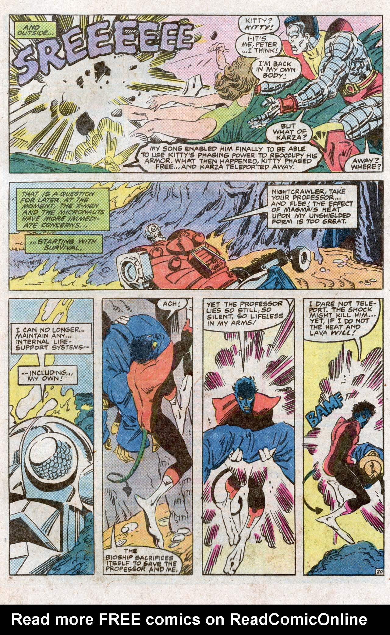 Read online The X-Men and the Micronauts comic -  Issue #4 - 28