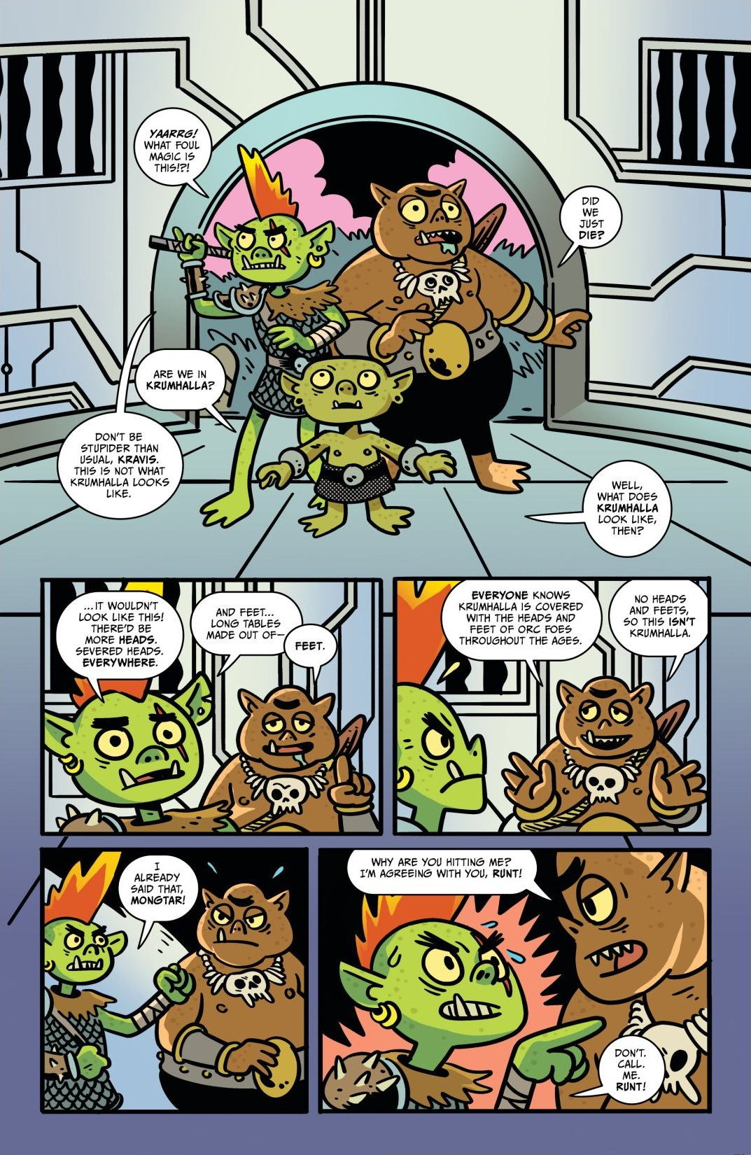 Read online Orcs in Space comic -  Issue # TPB - 10