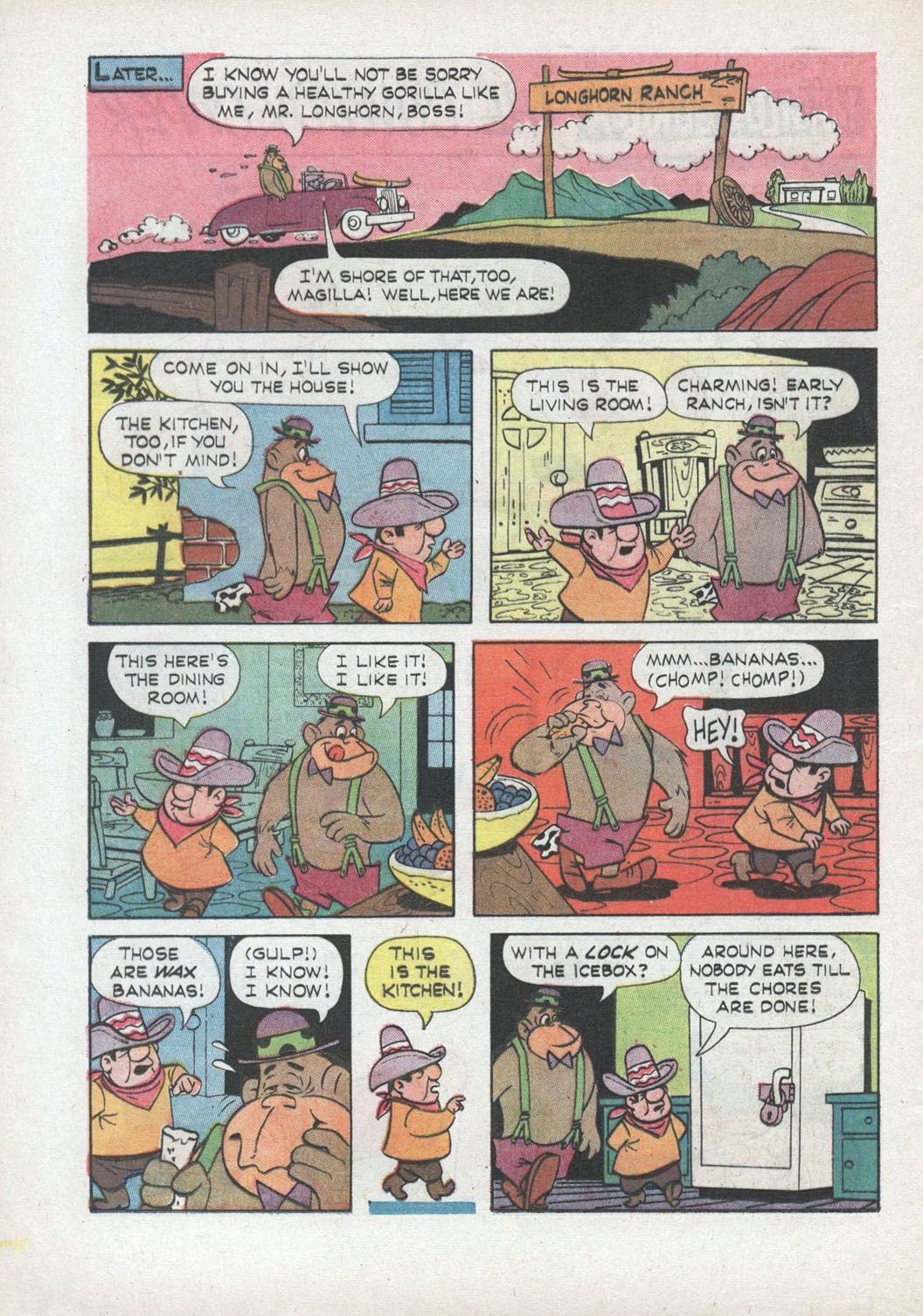 Read online Magilla Gorilla (1964) comic -  Issue #7 - 16