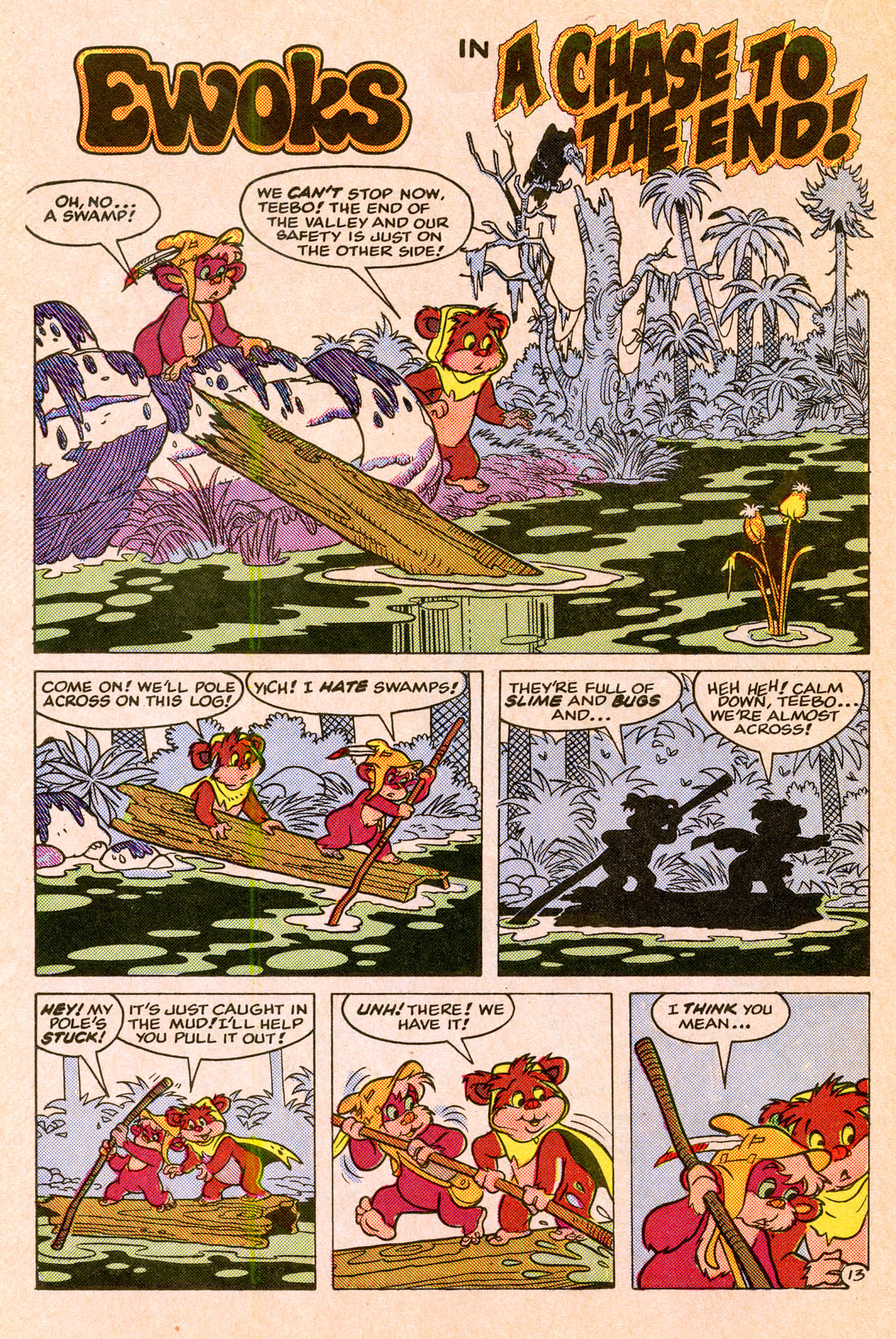 Read online Ewoks (1987) comic -  Issue #4 - 20