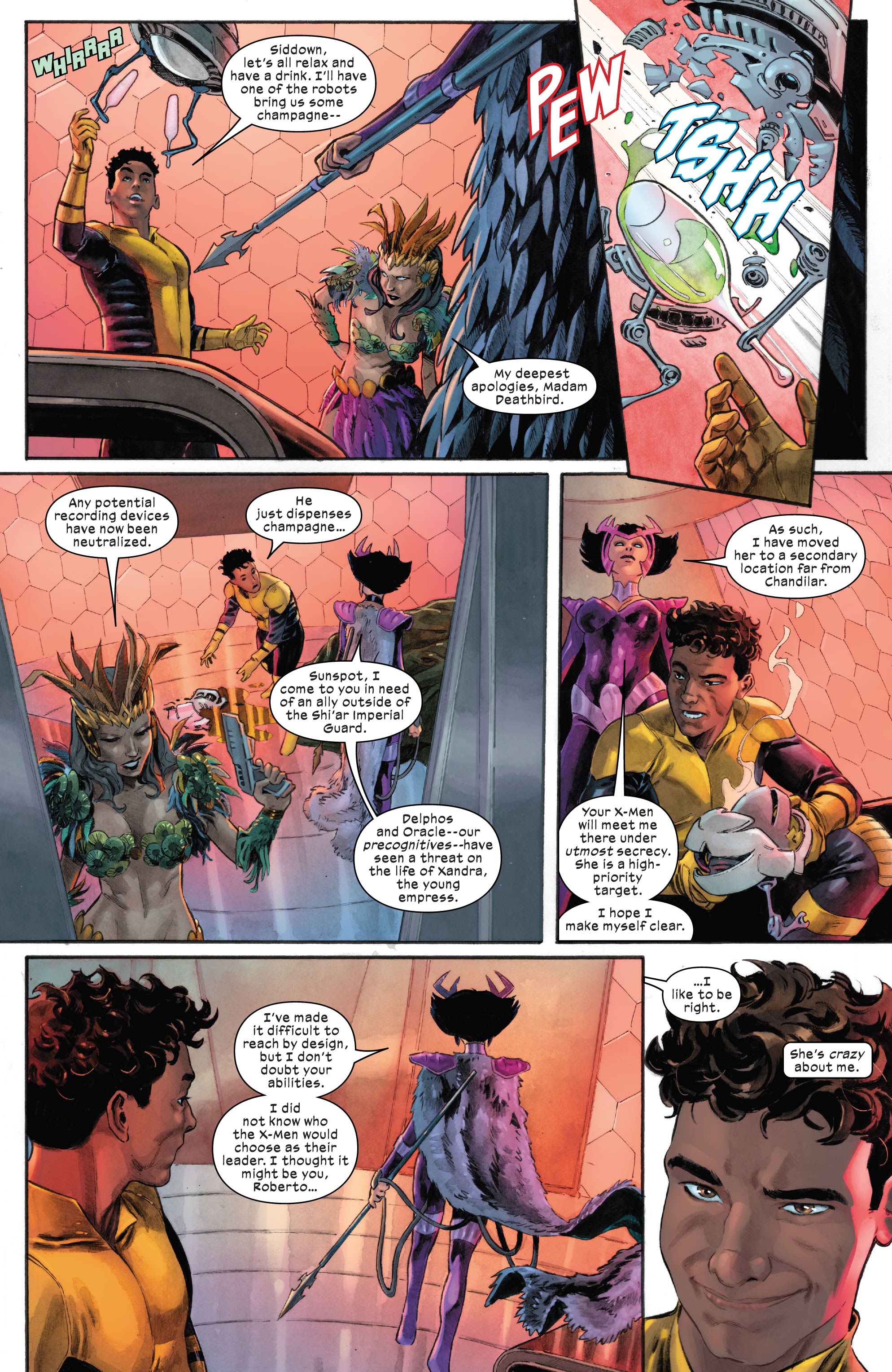 Read online The Secret X-Men comic -  Issue #1 - 4