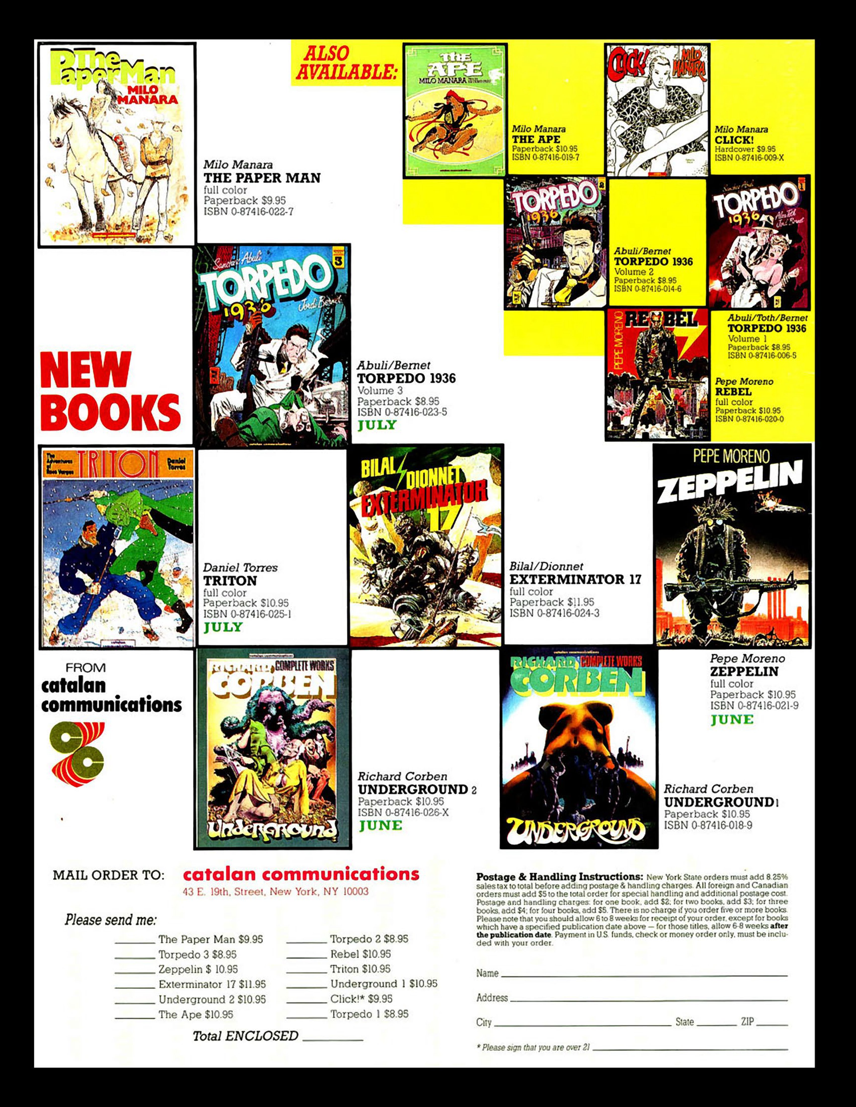 Read online 1986 zine comic -  Issue # TPB - 57