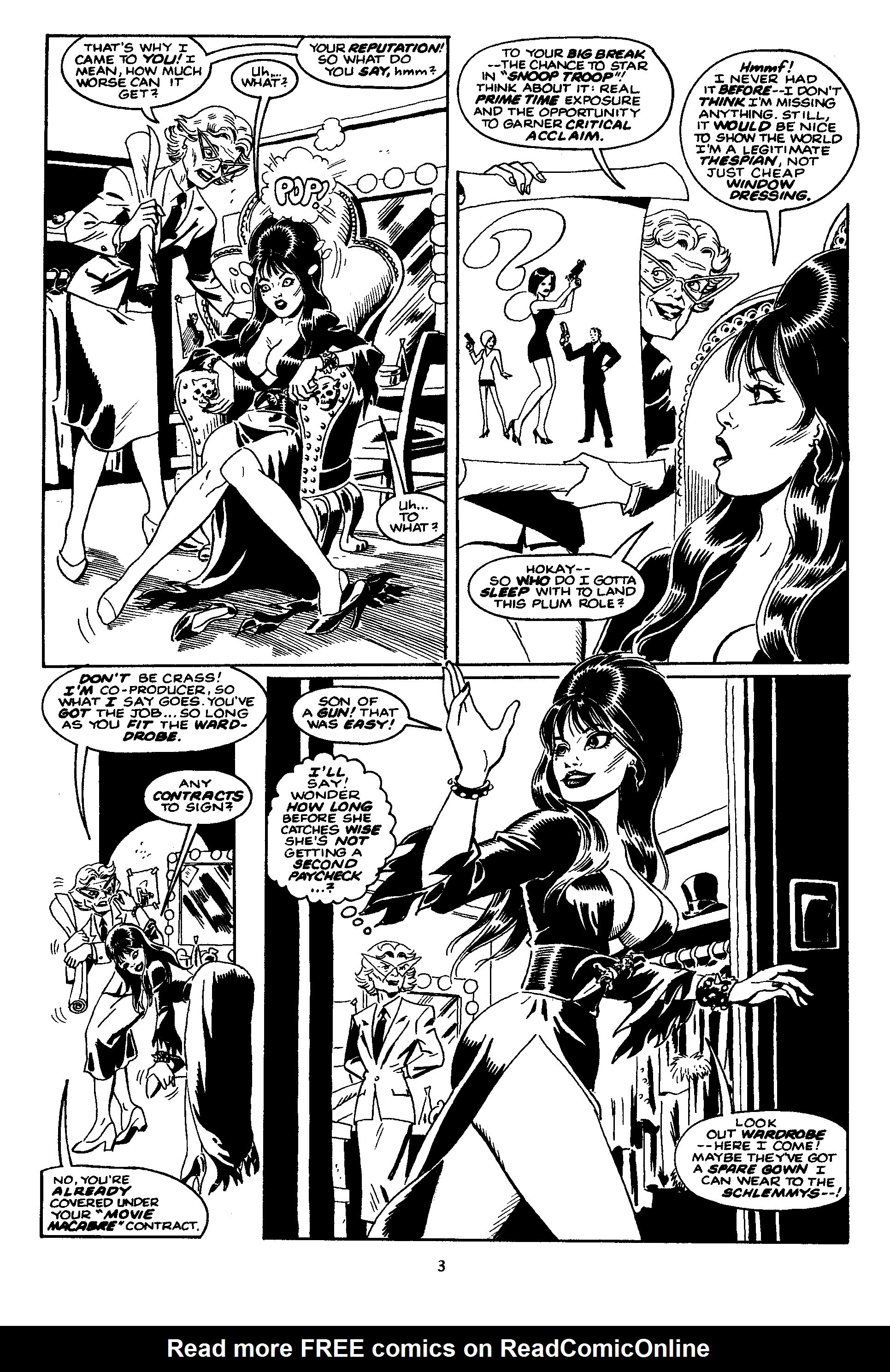 Read online Elvira, Mistress of the Dark comic -  Issue #86 - 5