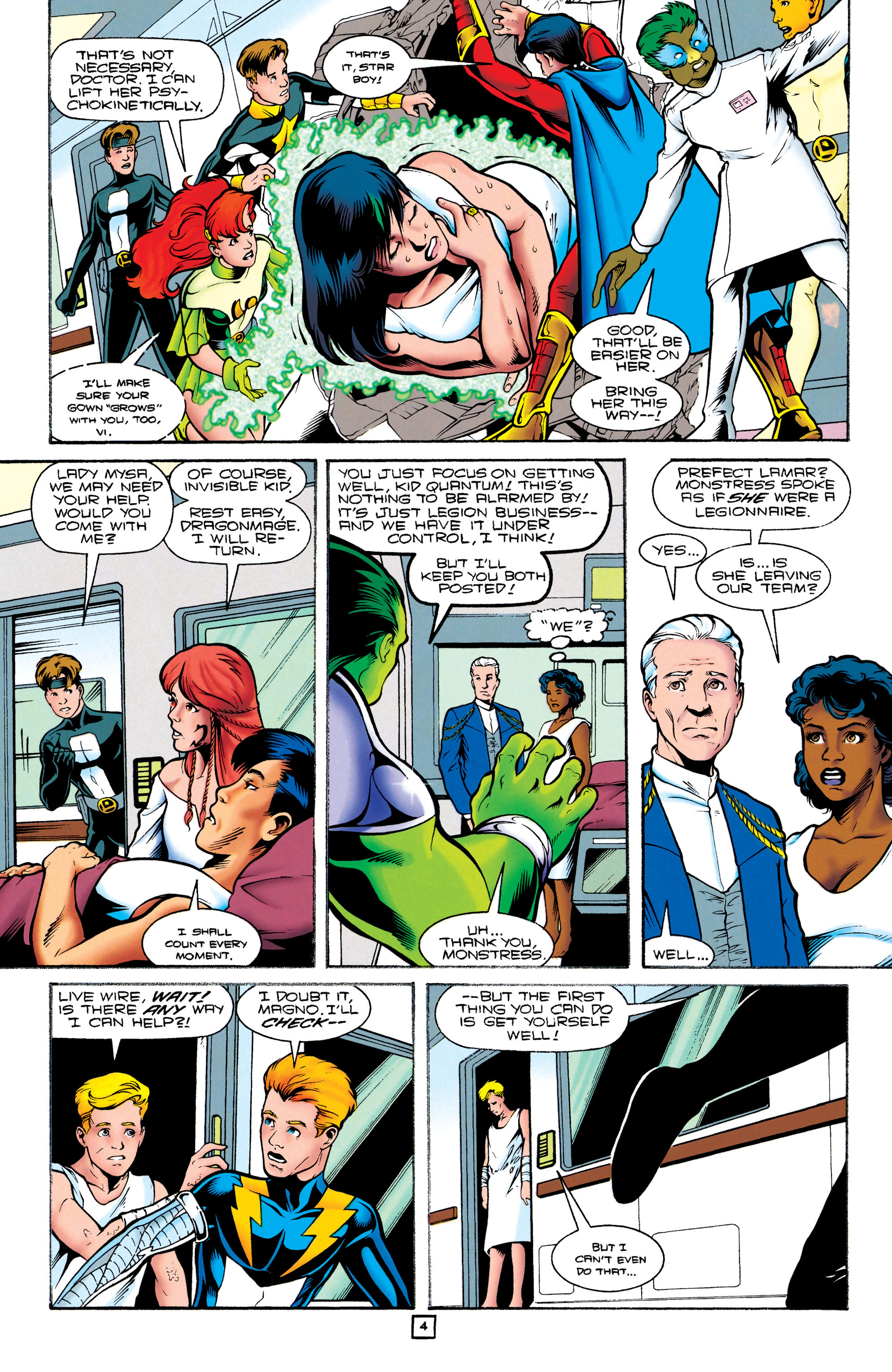 Read online Legionnaires comic -  Issue #52 - 4