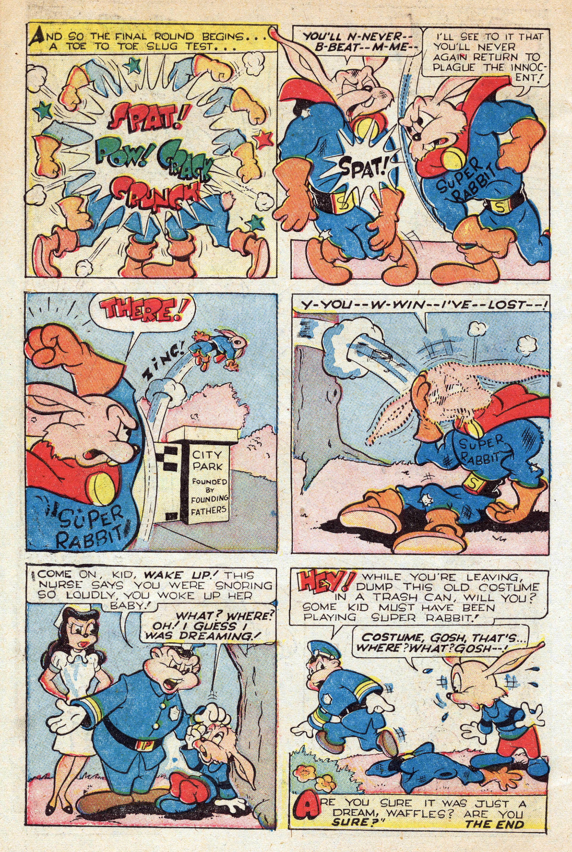 Read online Super Rabbit comic -  Issue #7 - 14