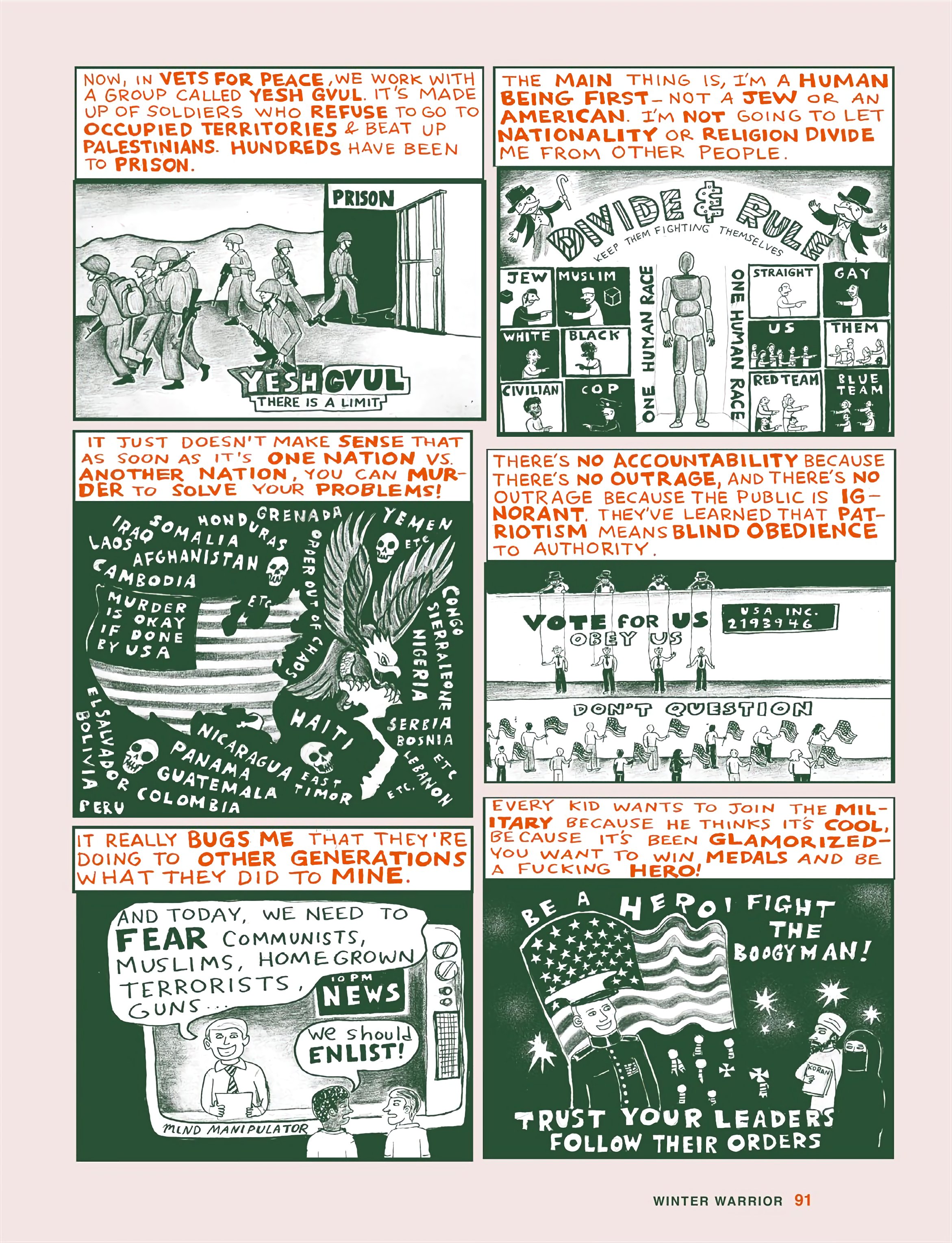 Read online Winter Warrior comic -  Issue # TPB - 92