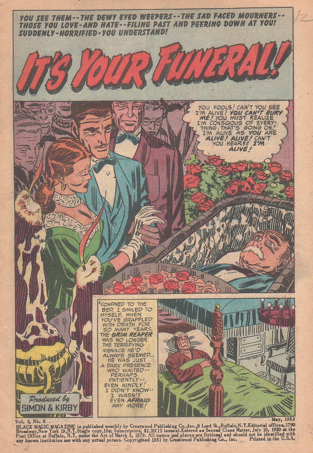 Read online Black Magic (1950) comic -  Issue #12 - 3
