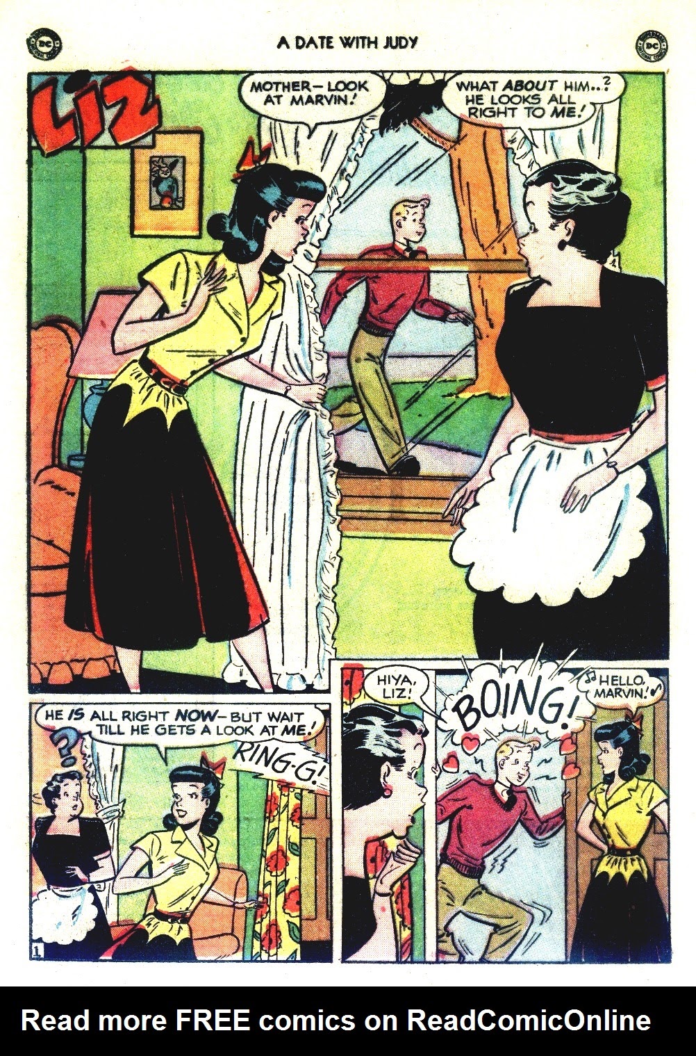 Read online A Date with Judy comic -  Issue #14 - 34