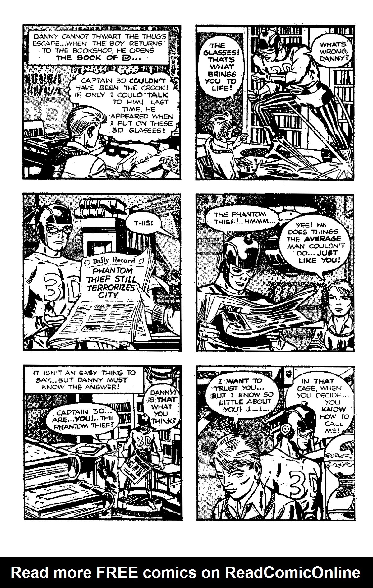 Read online Captain 3-D comic -  Issue # Full - 17