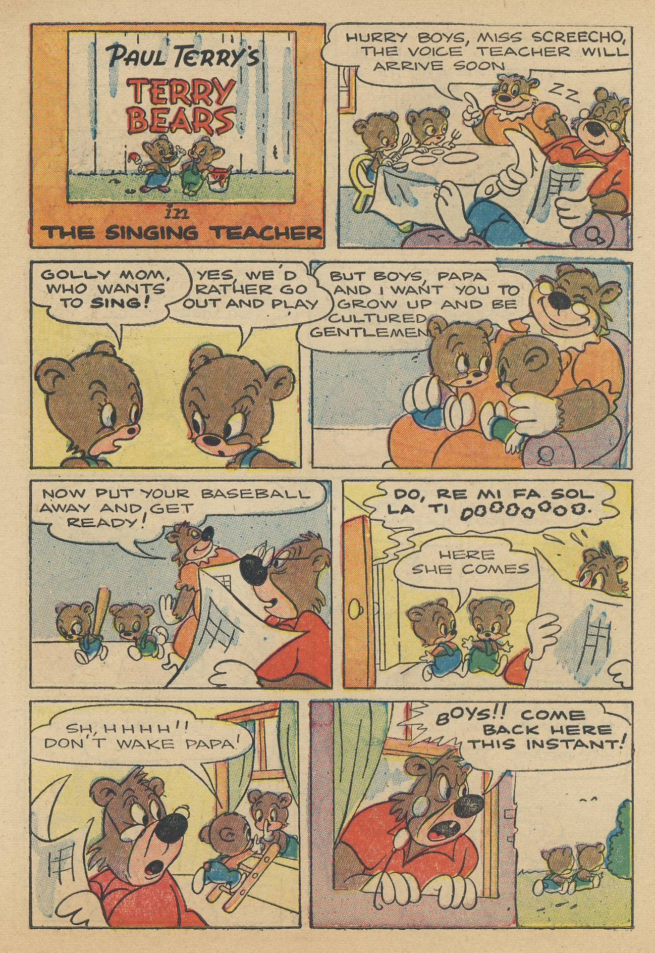 Read online Paul Terry's Mighty Mouse Comics comic -  Issue #45 - 27