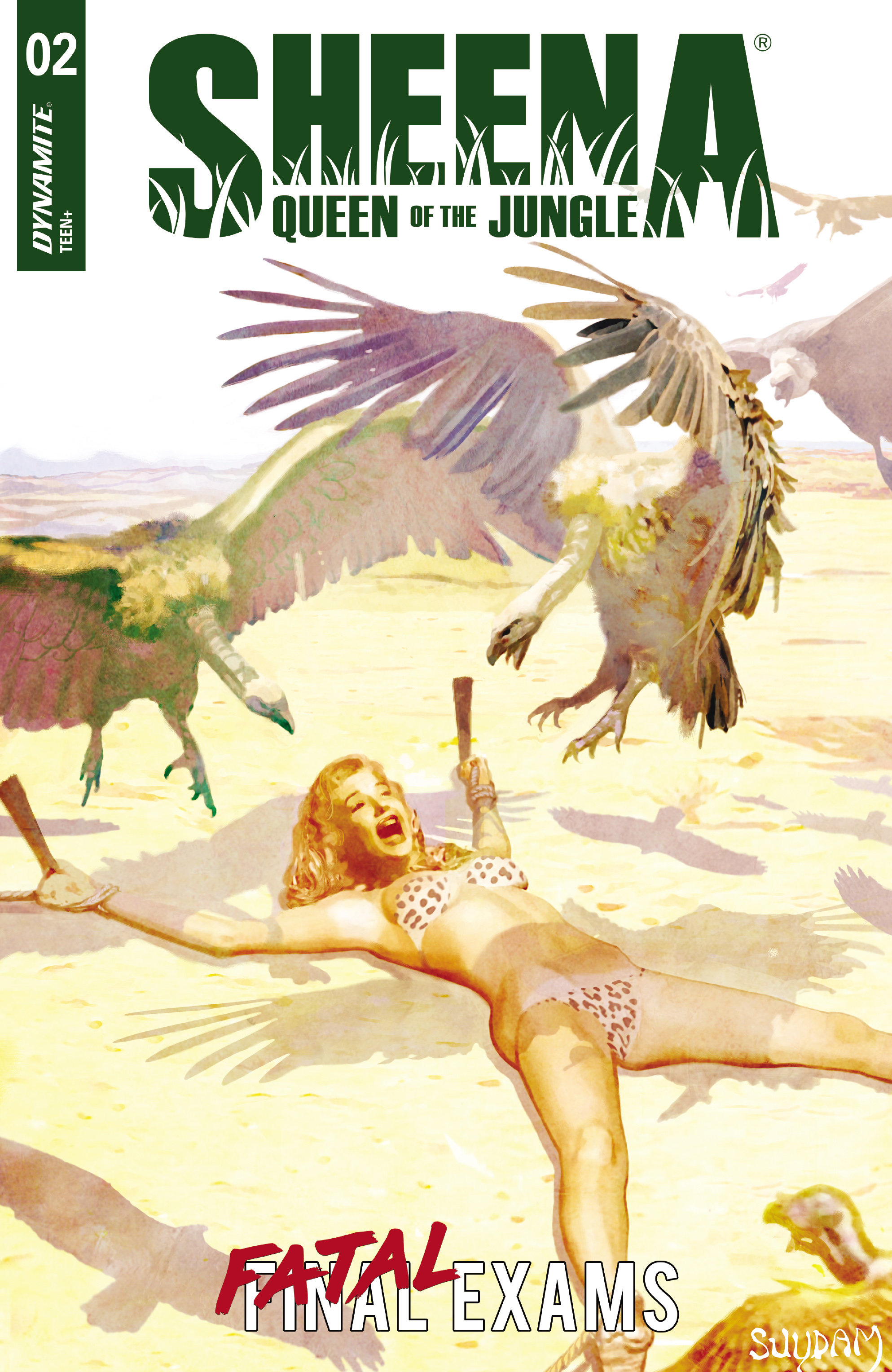 Read online Sheena Queen of the Jungle: Fatal Exams comic -  Issue #2 - 3
