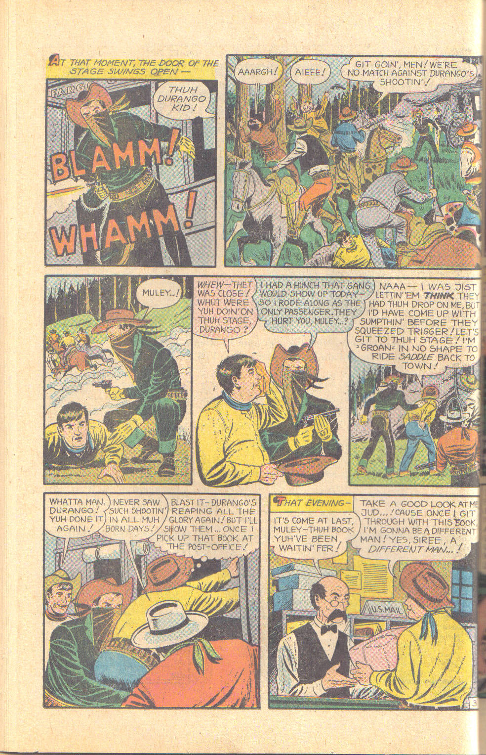 Read online Wild Western Action comic -  Issue #3 - 36