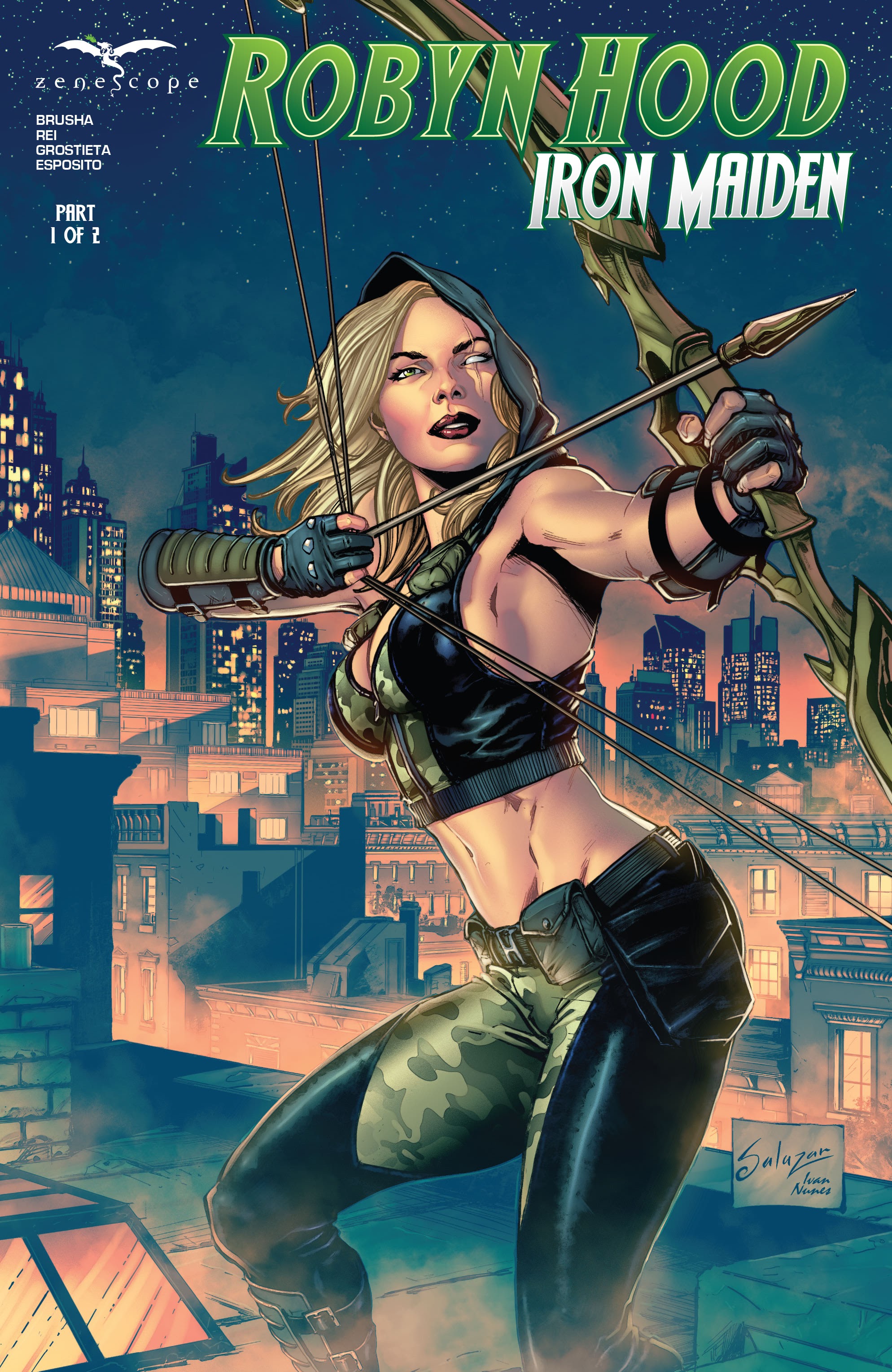 Read online Robyn Hood: Iron Maiden comic -  Issue #1 - 1