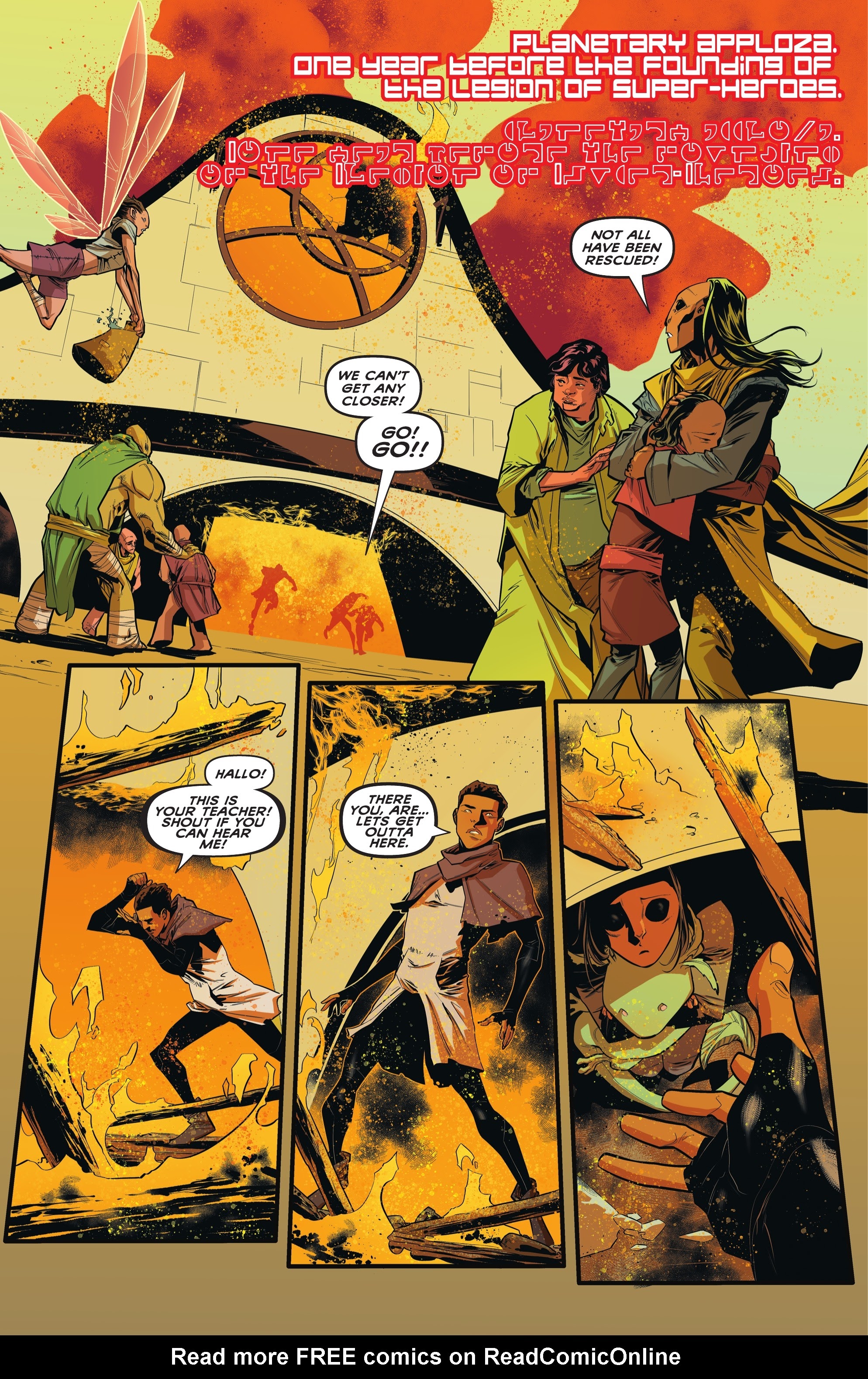 Read online Justice League vs. The Legion of Super-Heroes comic -  Issue #2 - 3