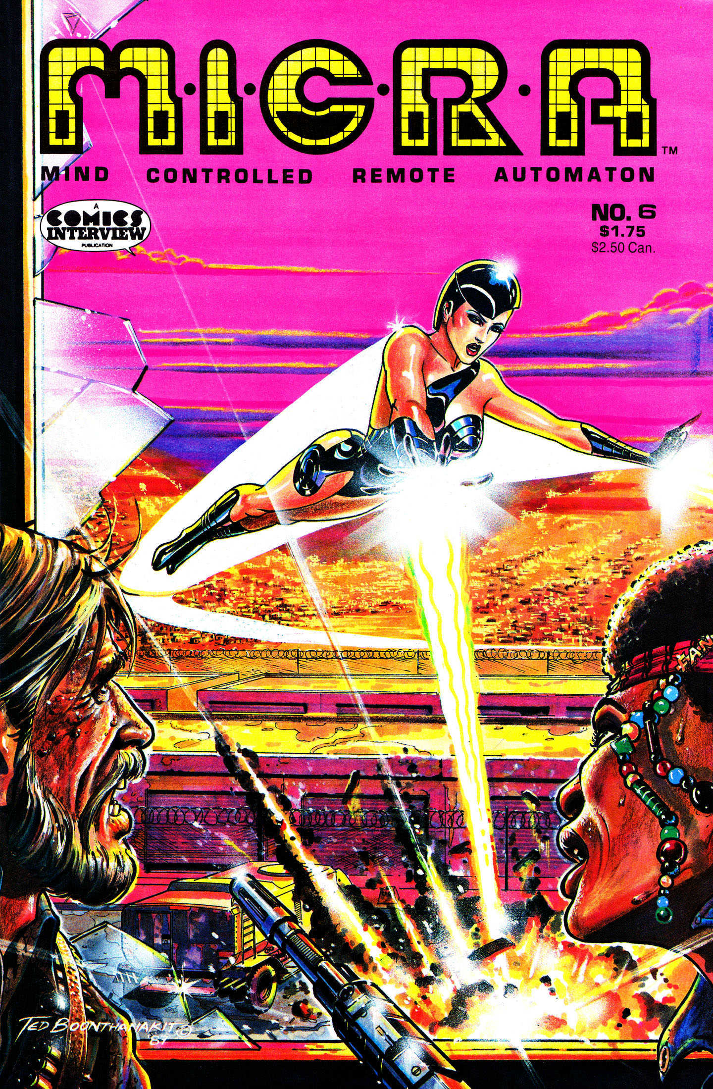Read online MICRA: Mind Controlled Remote Automaton comic -  Issue #6 - 1