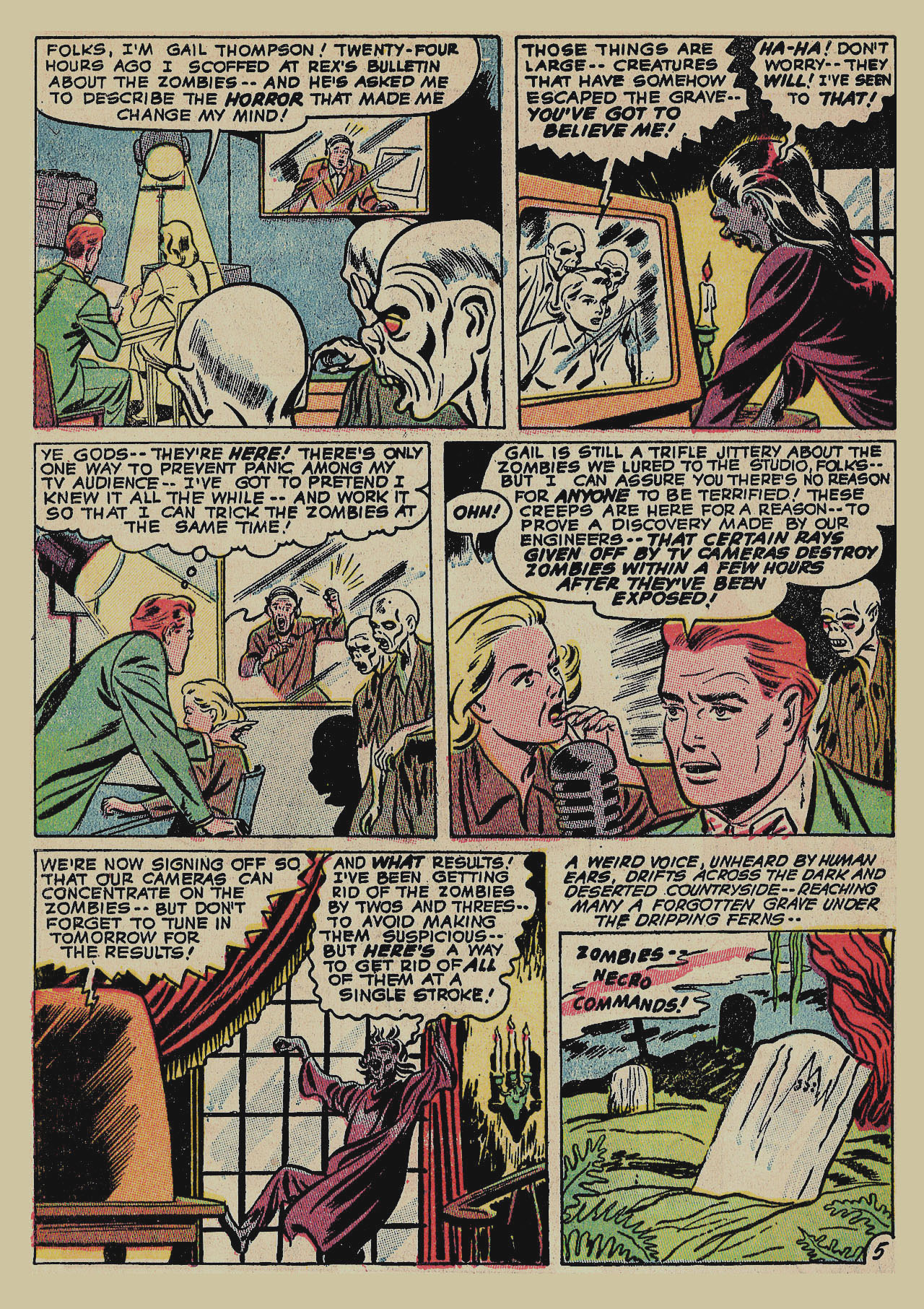 Read online Adventures Into The Unknown comic -  Issue #20 - 17