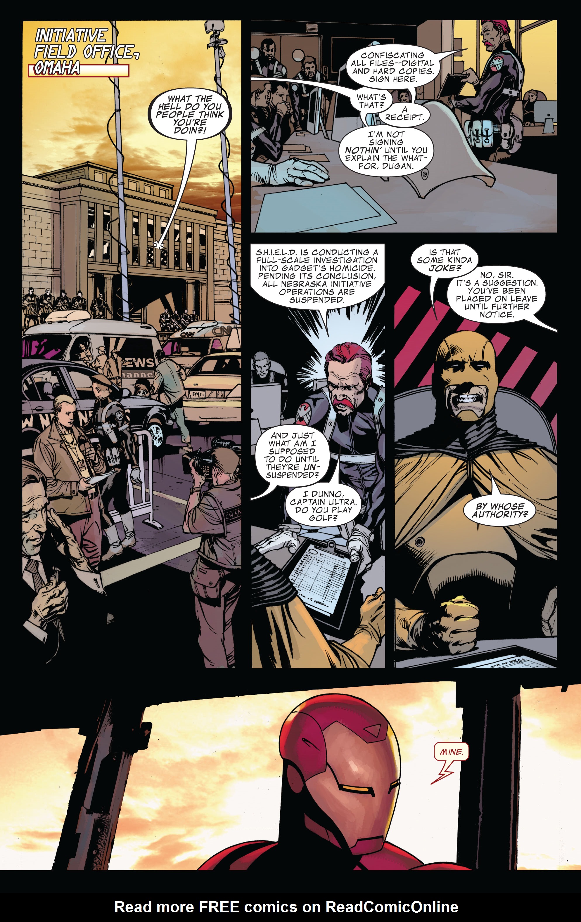 Read online Iron Man: Director of S.H.I.E.L.D. - The Complete Collection comic -  Issue # TPB (Part 3) - 3