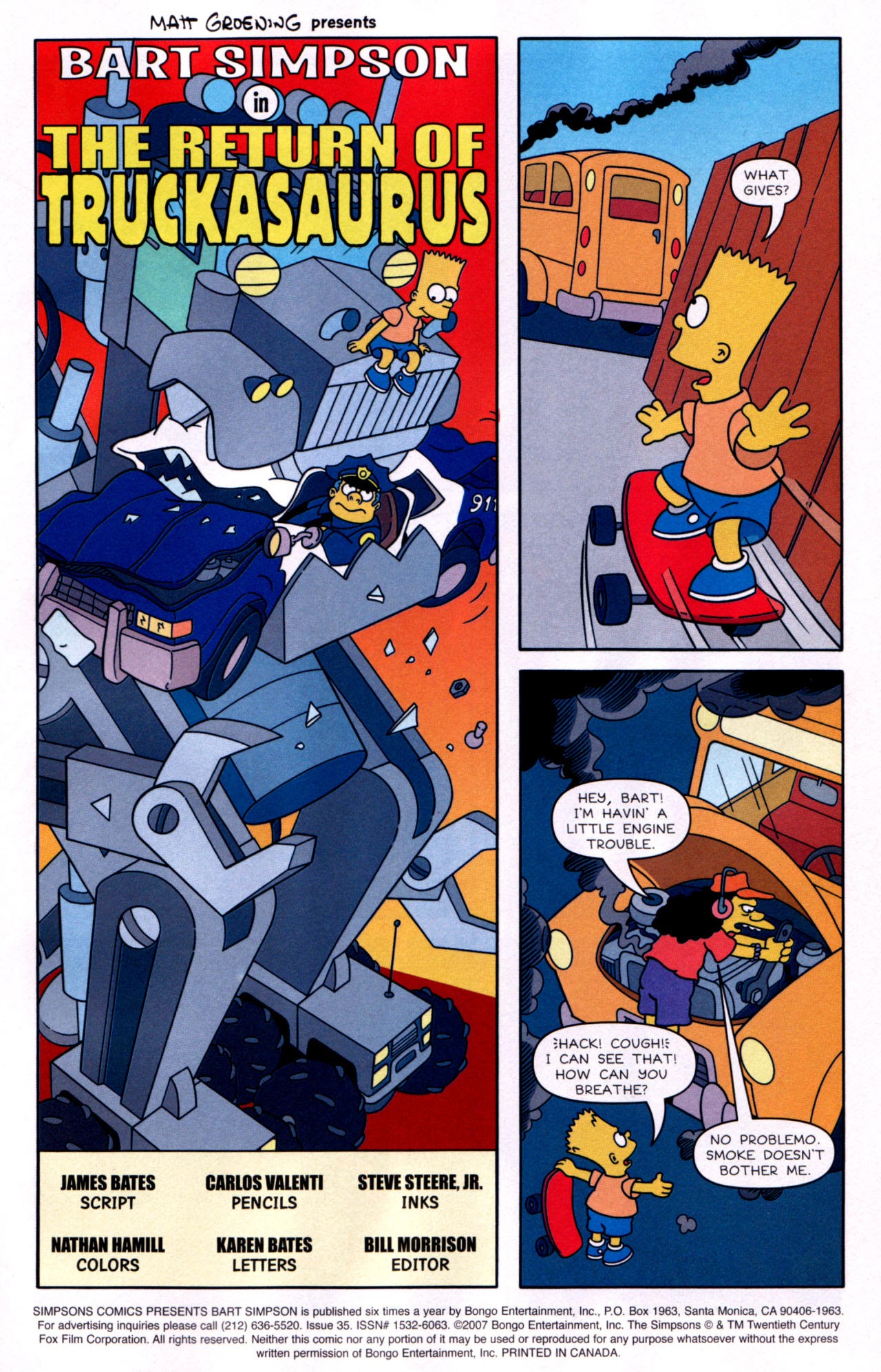 Read online Bart Simpson comic -  Issue #35 - 2