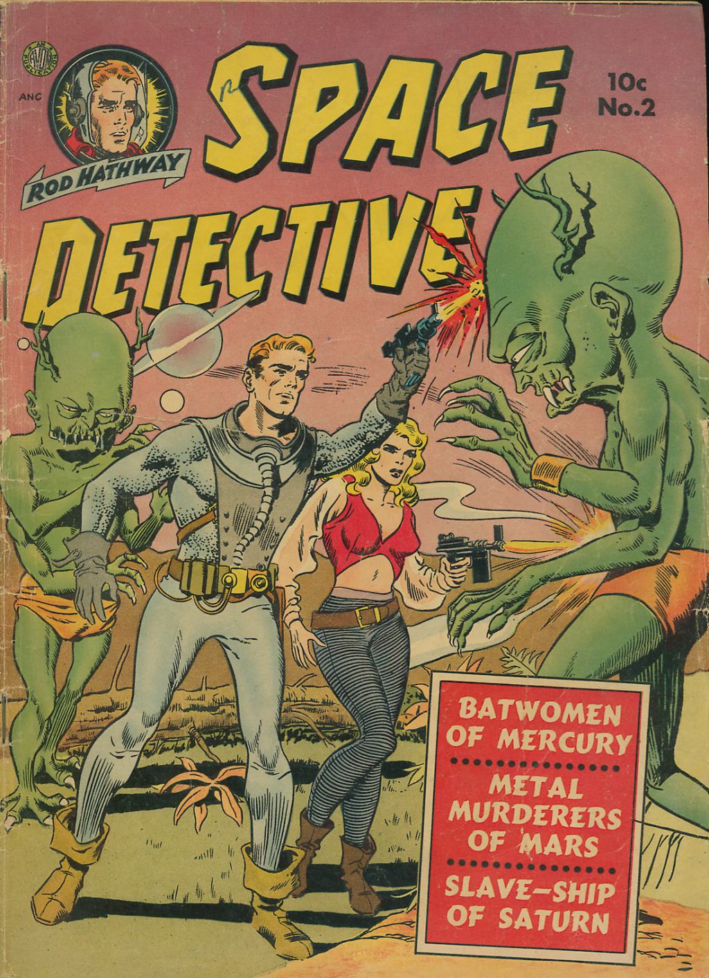 Read online Space Detective comic -  Issue #2 - 1