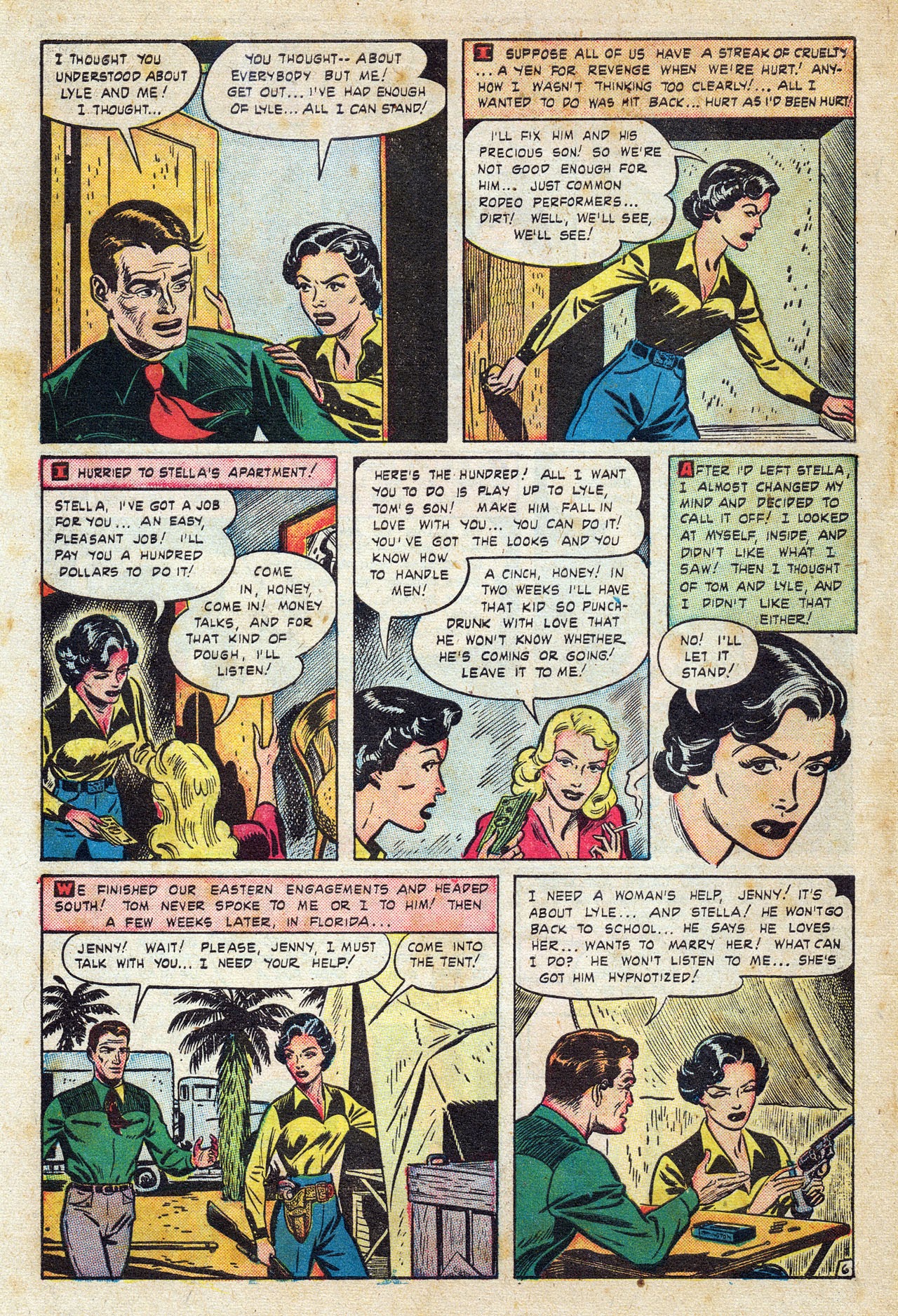 Read online Western Life Romances comic -  Issue #1 - 46
