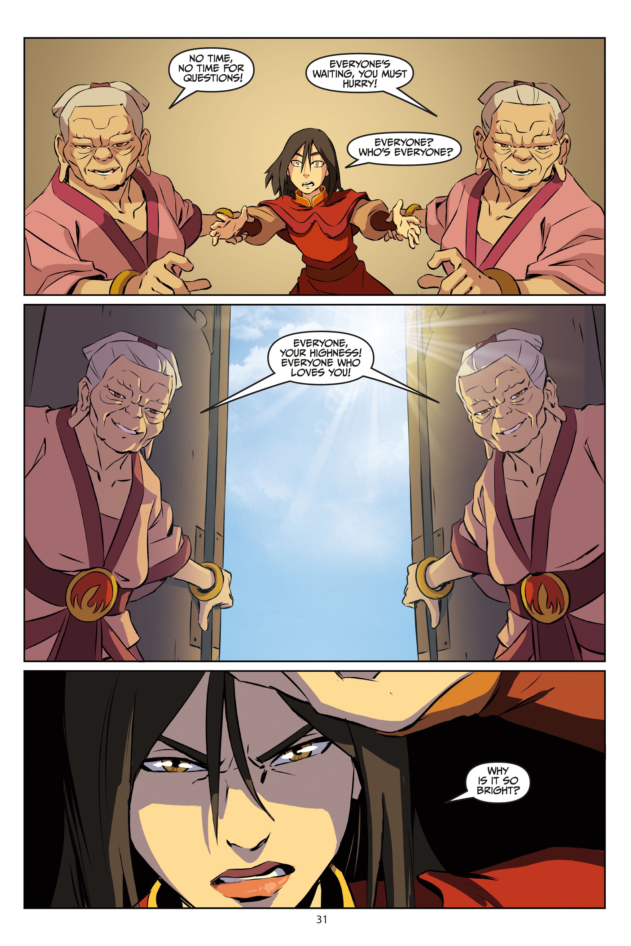 Read online Avatar: The Last Airbender - Azula in the Spirit Temple comic -  Issue # TPB - 32