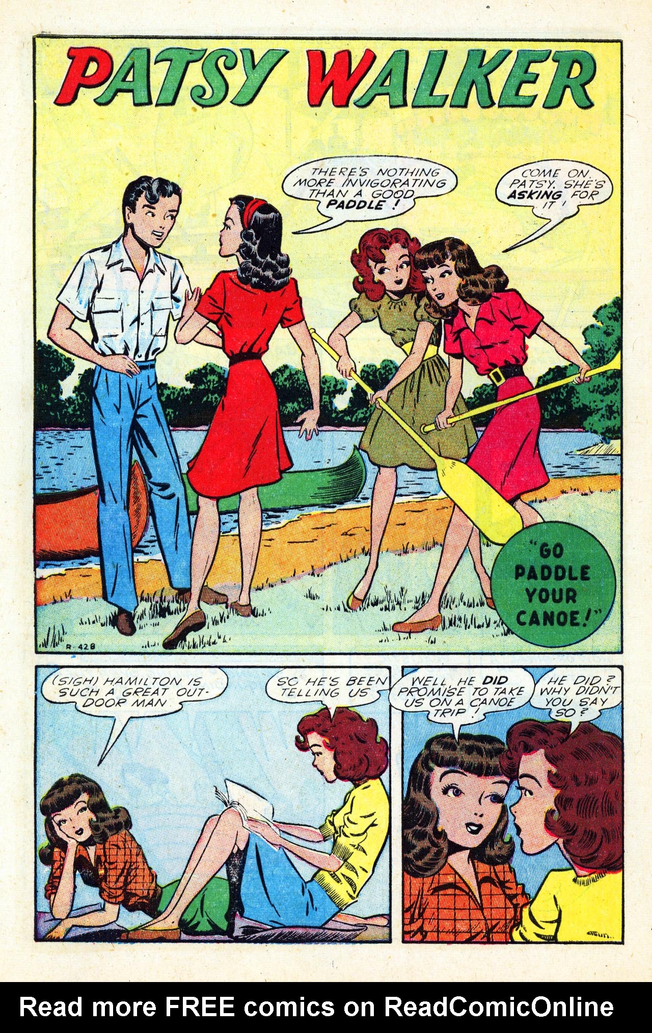 Read online Patsy Walker comic -  Issue #8 - 12