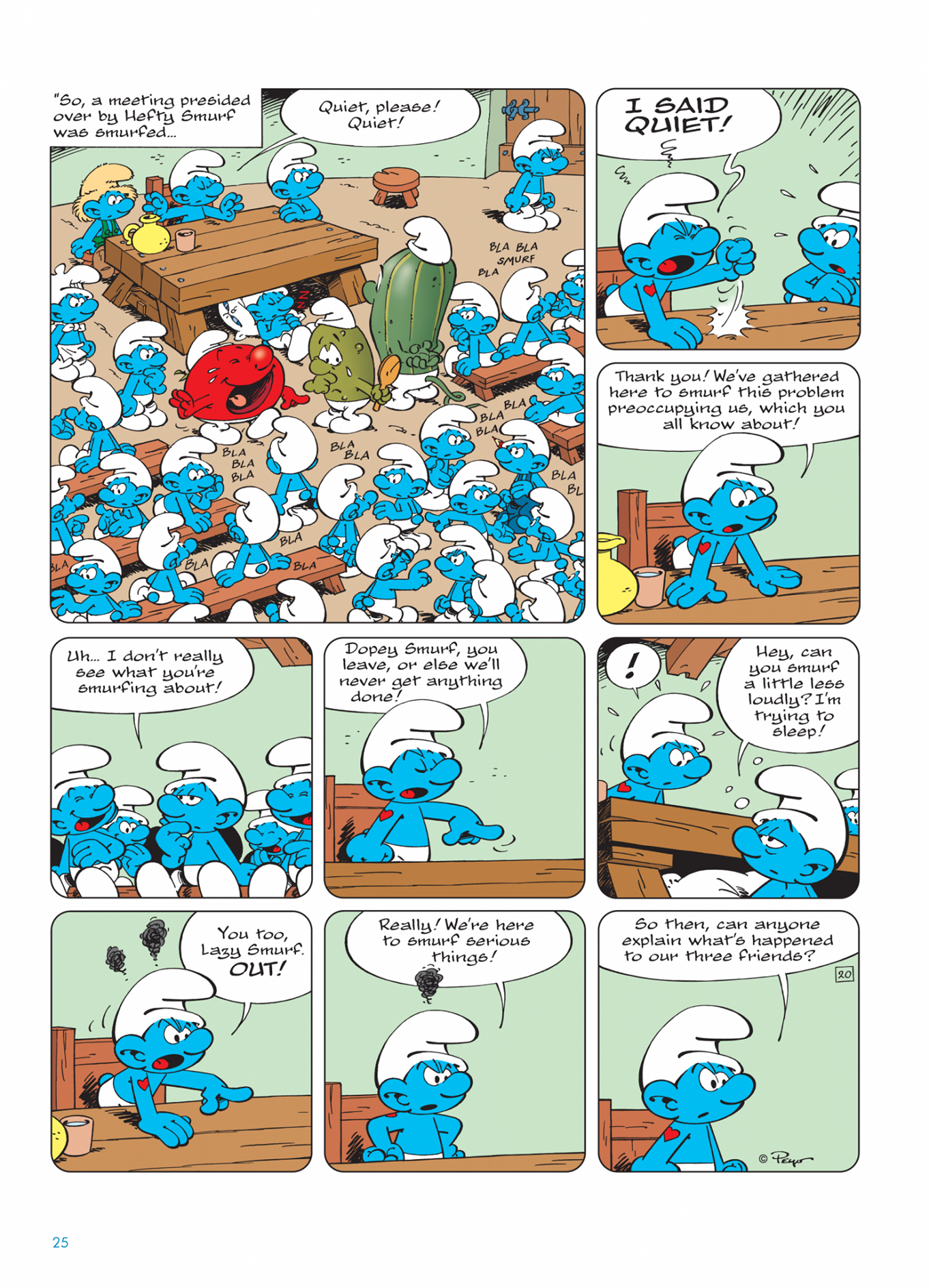 Read online The Smurfs comic -  Issue #26 - 25