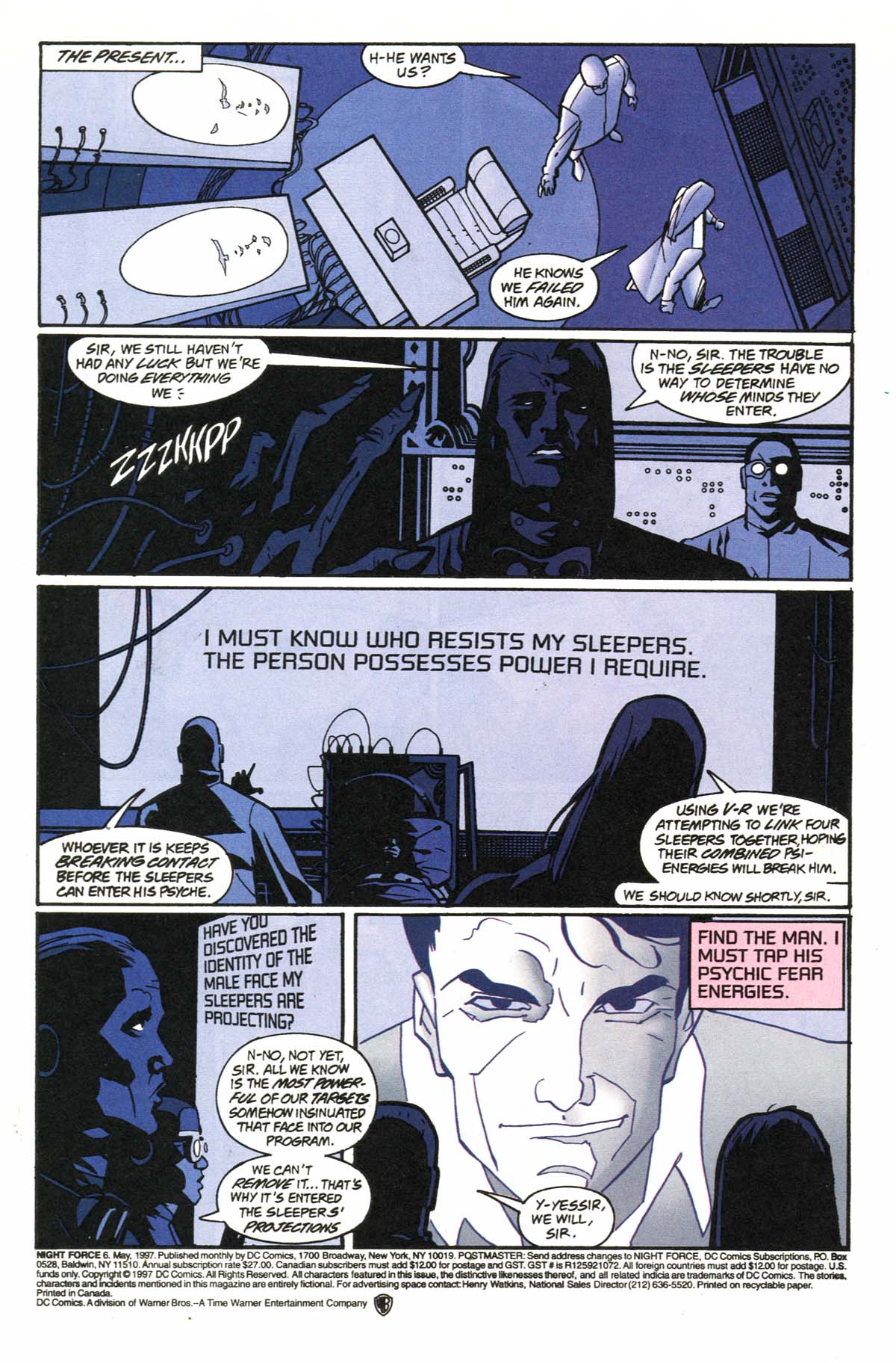 Read online Night Force comic -  Issue #6 - 4