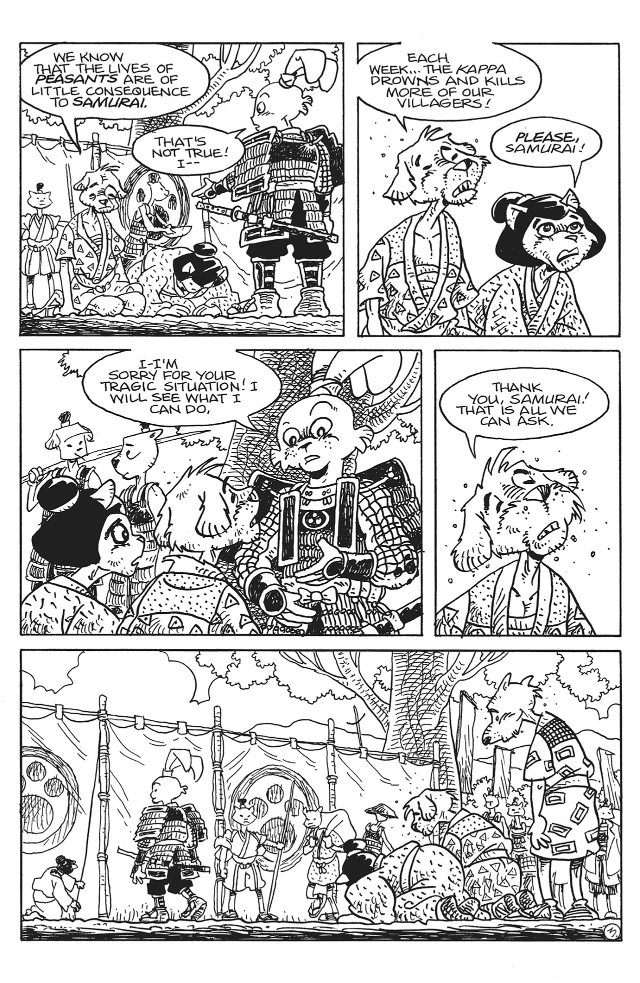Read online Teenage Mutant Ninja Turtles/Usagi Yojimbo: WhereWhen #1: Director’s Cut comic -  Issue #1: Director’s Cut Full - 5