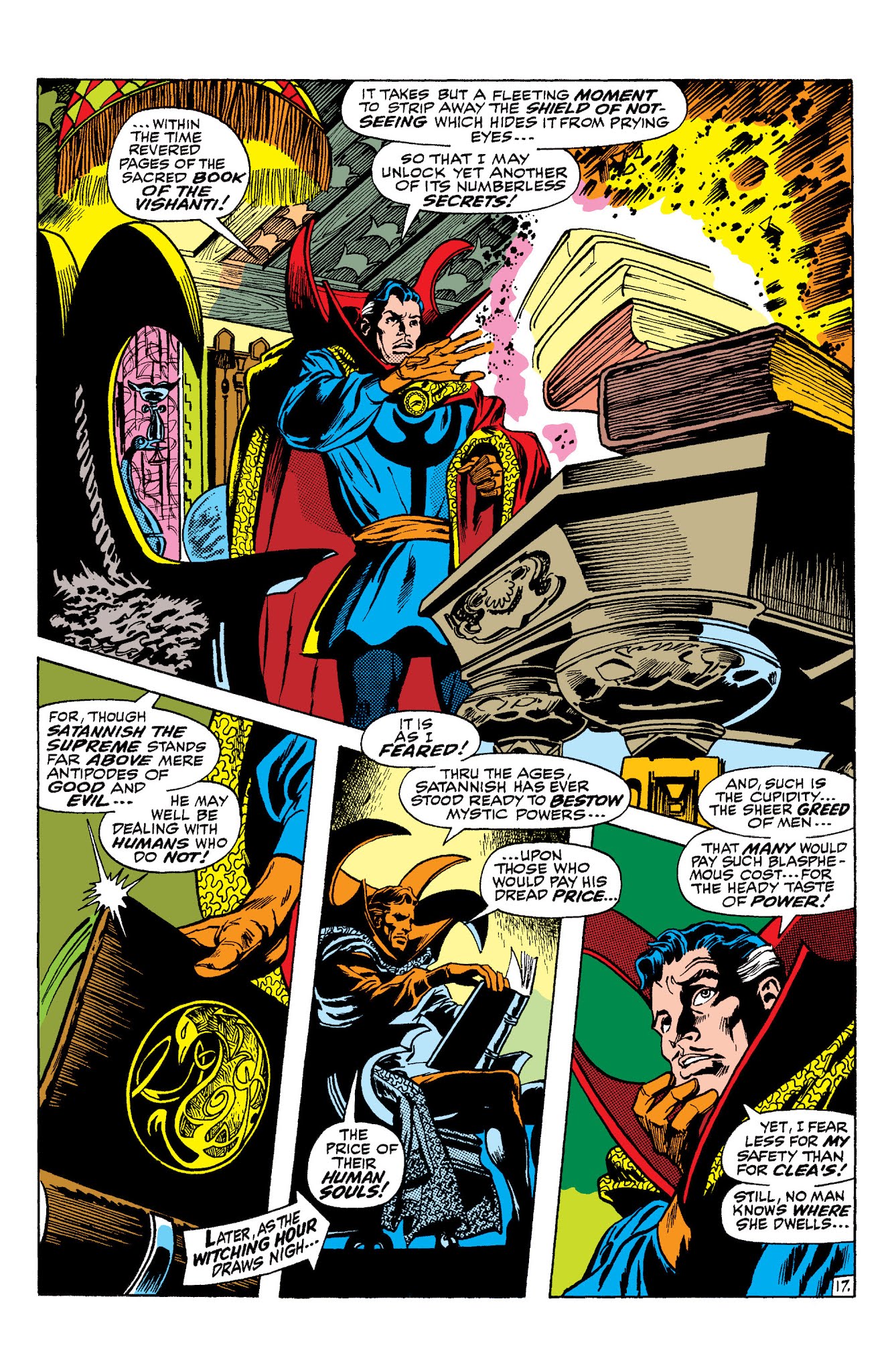 Read online Marvel Masterworks: Doctor Strange comic -  Issue # TPB 3 (Part 2) - 49