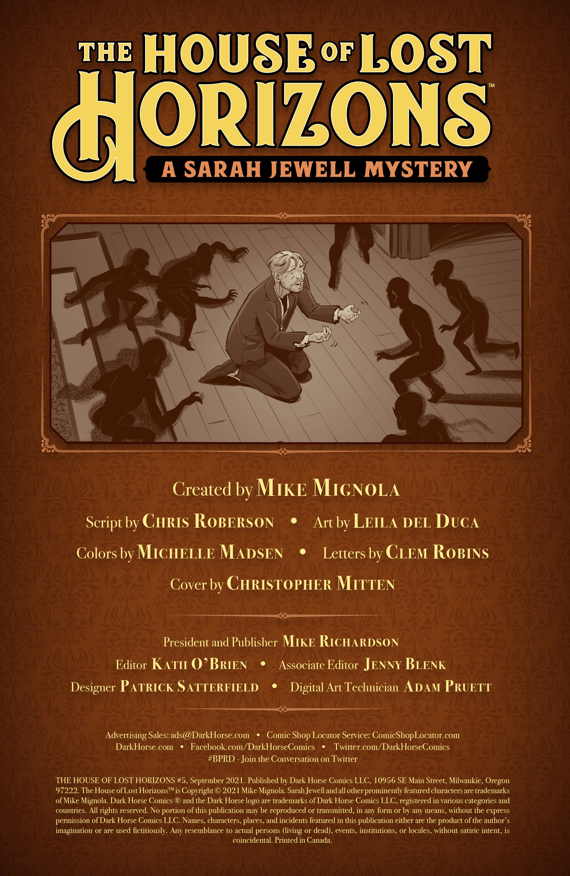 Read online The House of Lost Horizons: A Sarah Jewell Mystery comic -  Issue #5 - 2