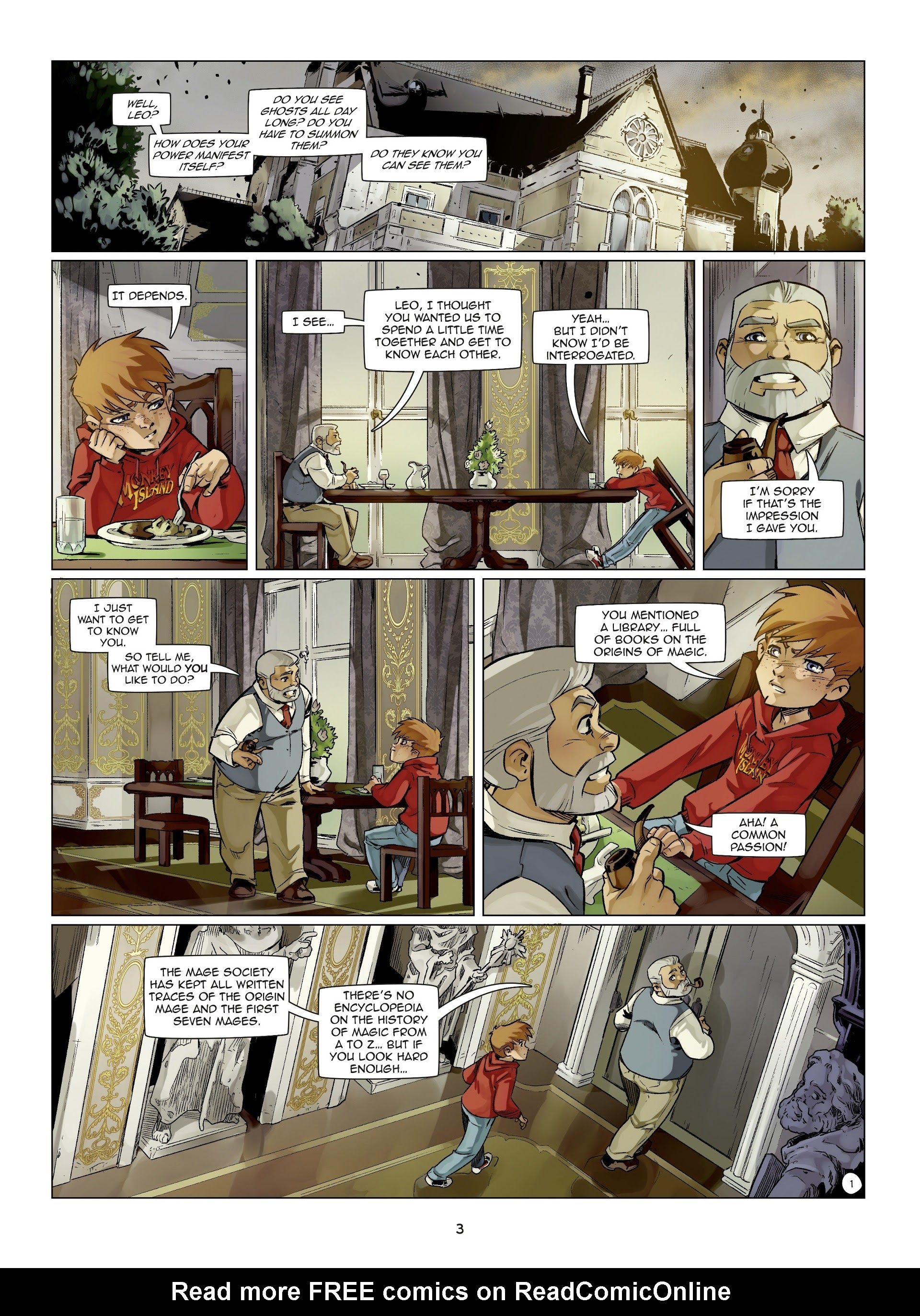 Read online Magic 7 comic -  Issue #4 - 5