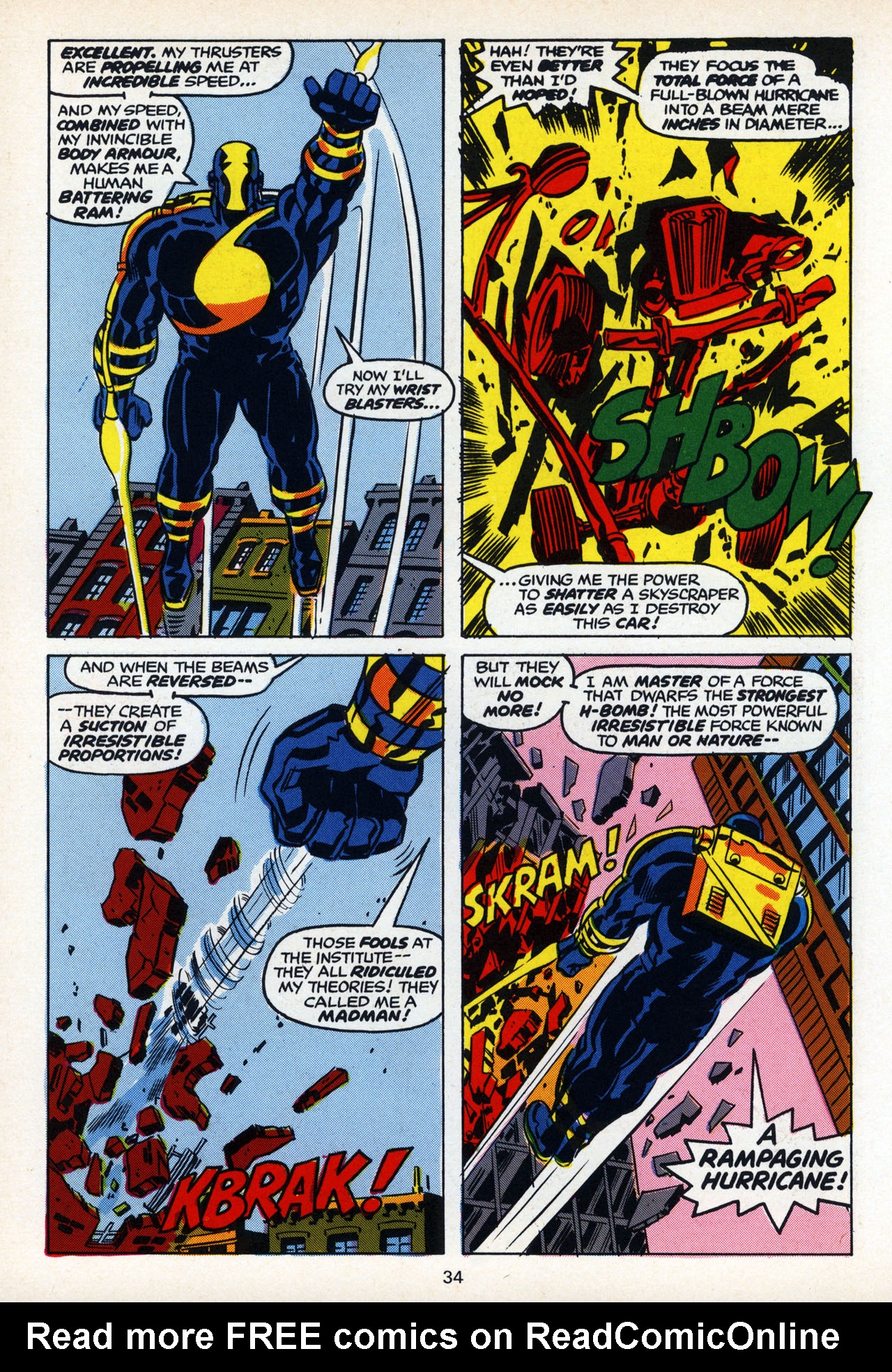 Read online Captain Britain (1976) comic -  Issue # _Annual - 33