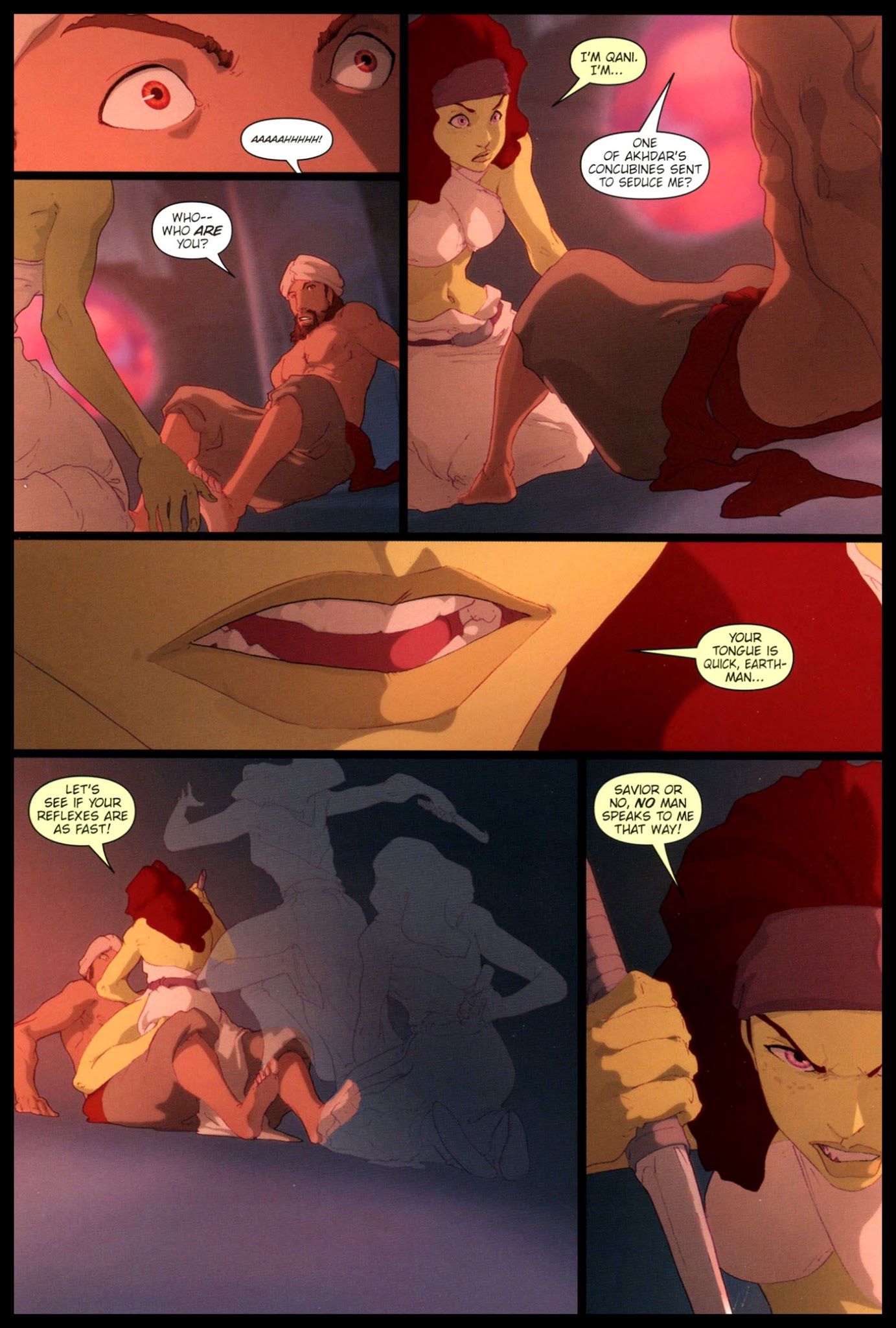 Read online Sinbad: Rogue of Mars comic -  Issue #2 - 15