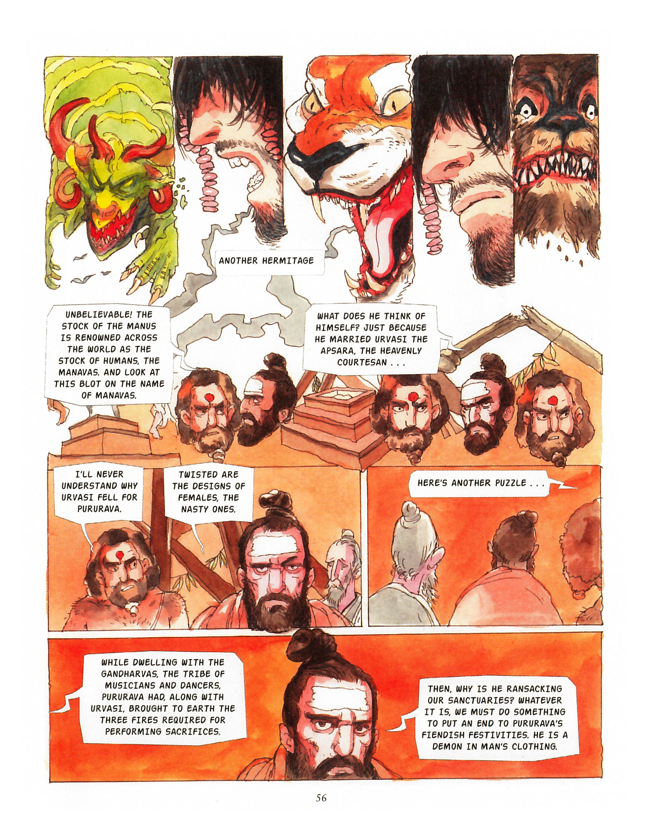 Read online Vyasa: The Beginning comic -  Issue # TPB (Part 1) - 63
