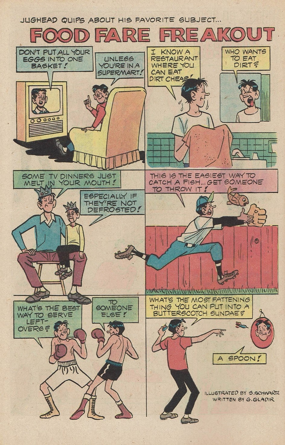 Read online Jughead's Jokes comic -  Issue #74 - 8