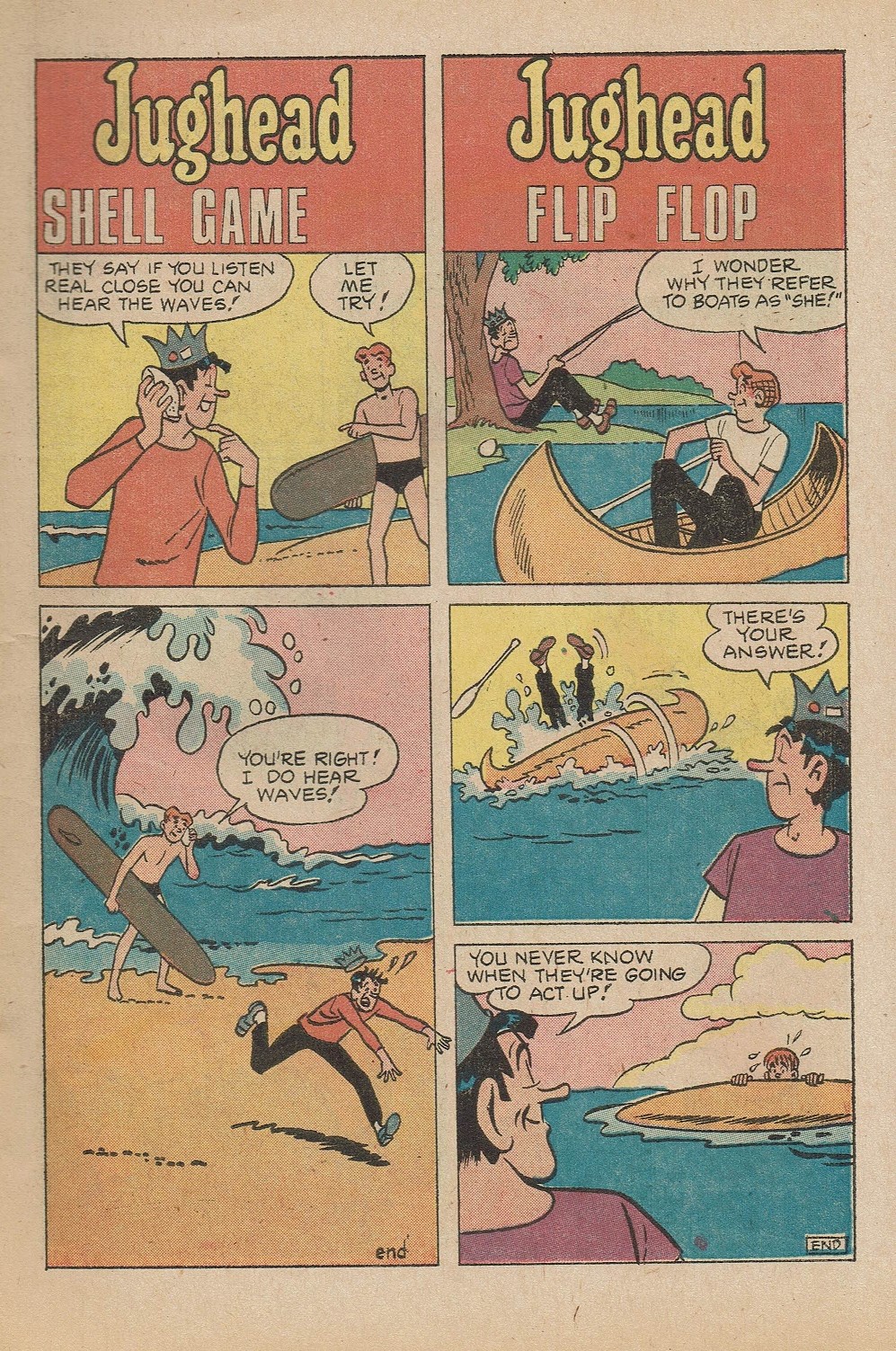 Read online Jughead's Jokes comic -  Issue #31 - 7