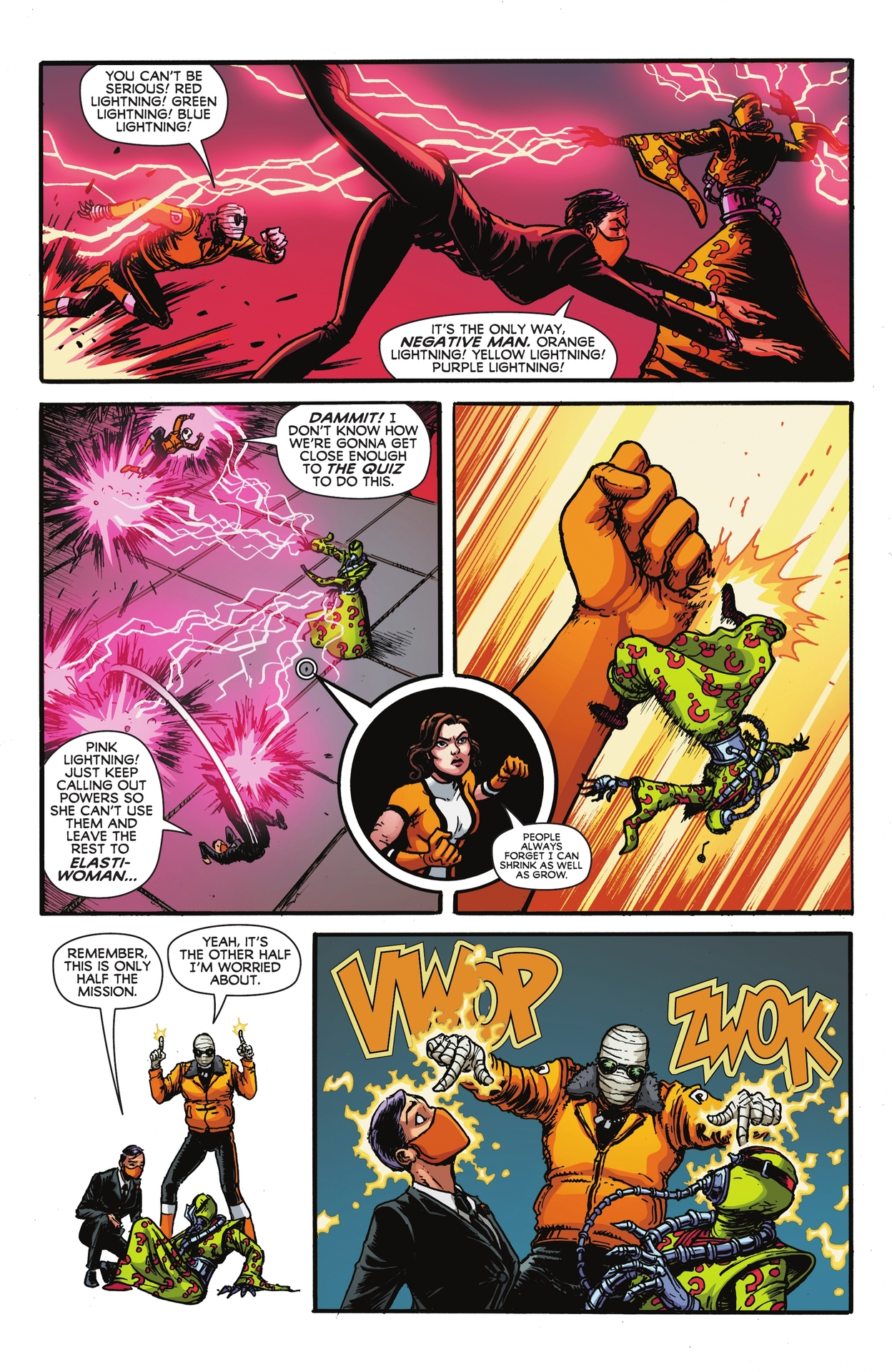 Read online Unstoppable Doom Patrol comic -  Issue #7 - 7