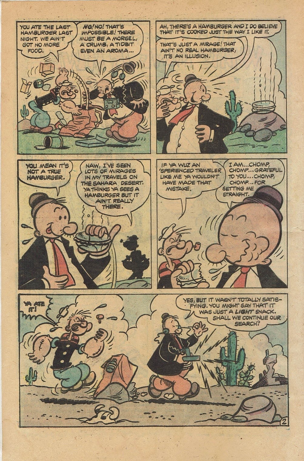 Read online Popeye (1948) comic -  Issue #128 - 4
